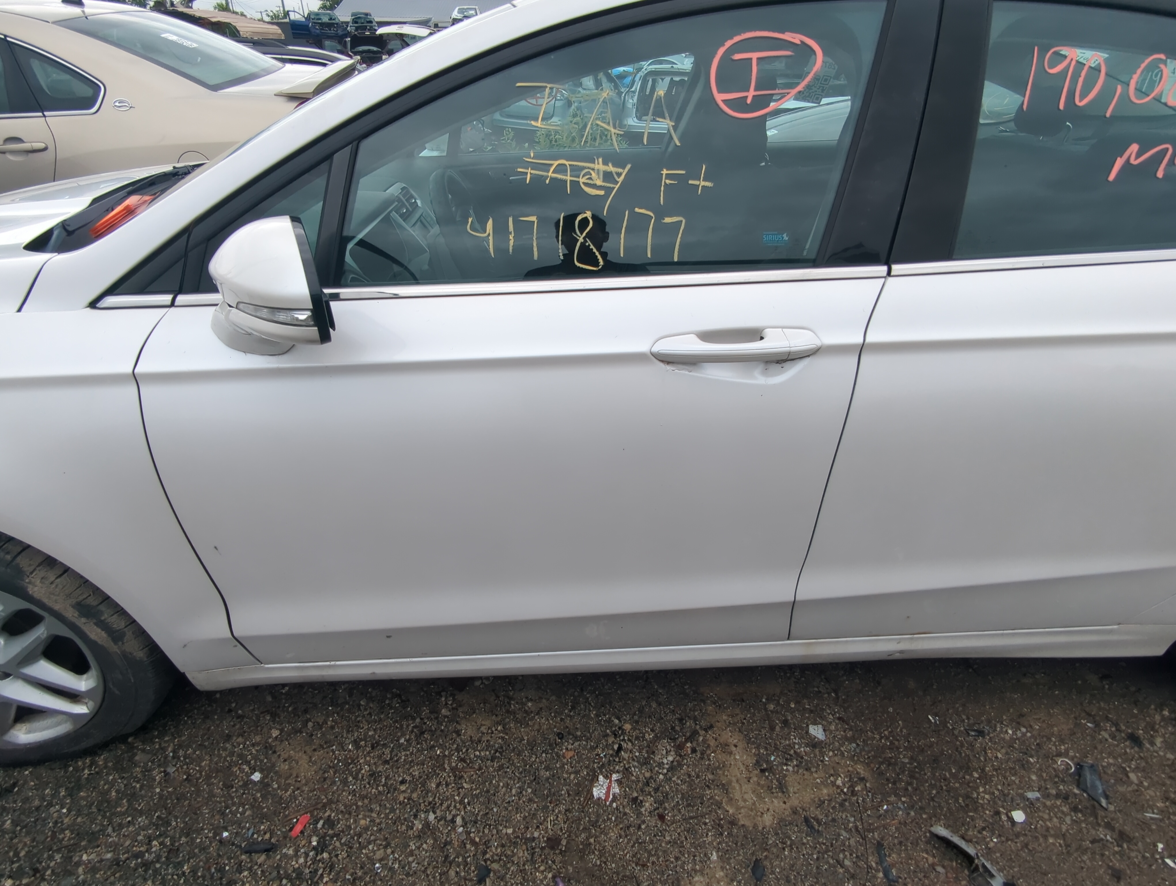 2013-2020 Ford Fusion Driver Front Door Oem 1021051 - Oemusedautoparts1.com