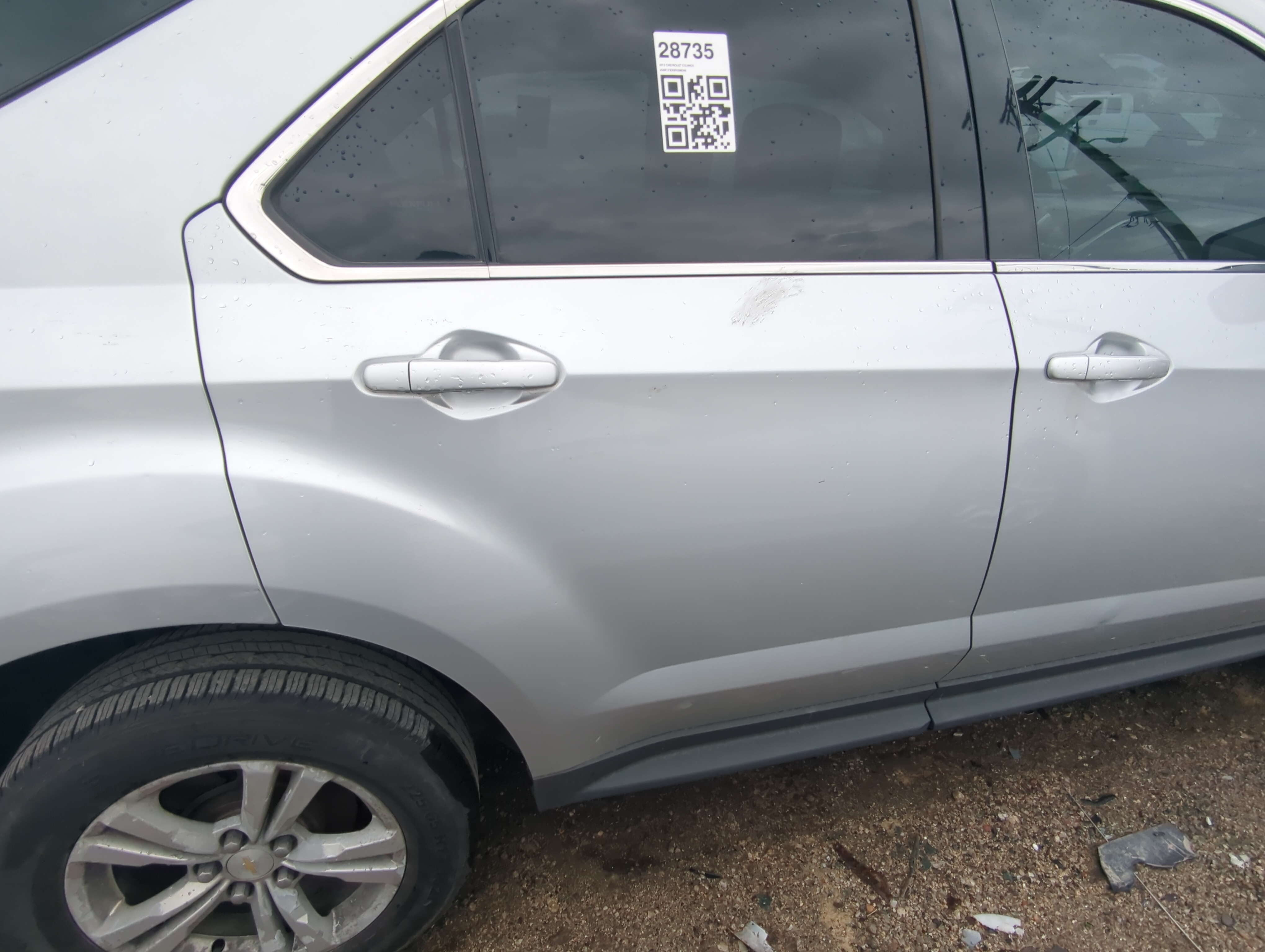 2012-2017 Chevrolet Equinox Passenger Rear Door Oem 1021529 - Oemusedautoparts1.com