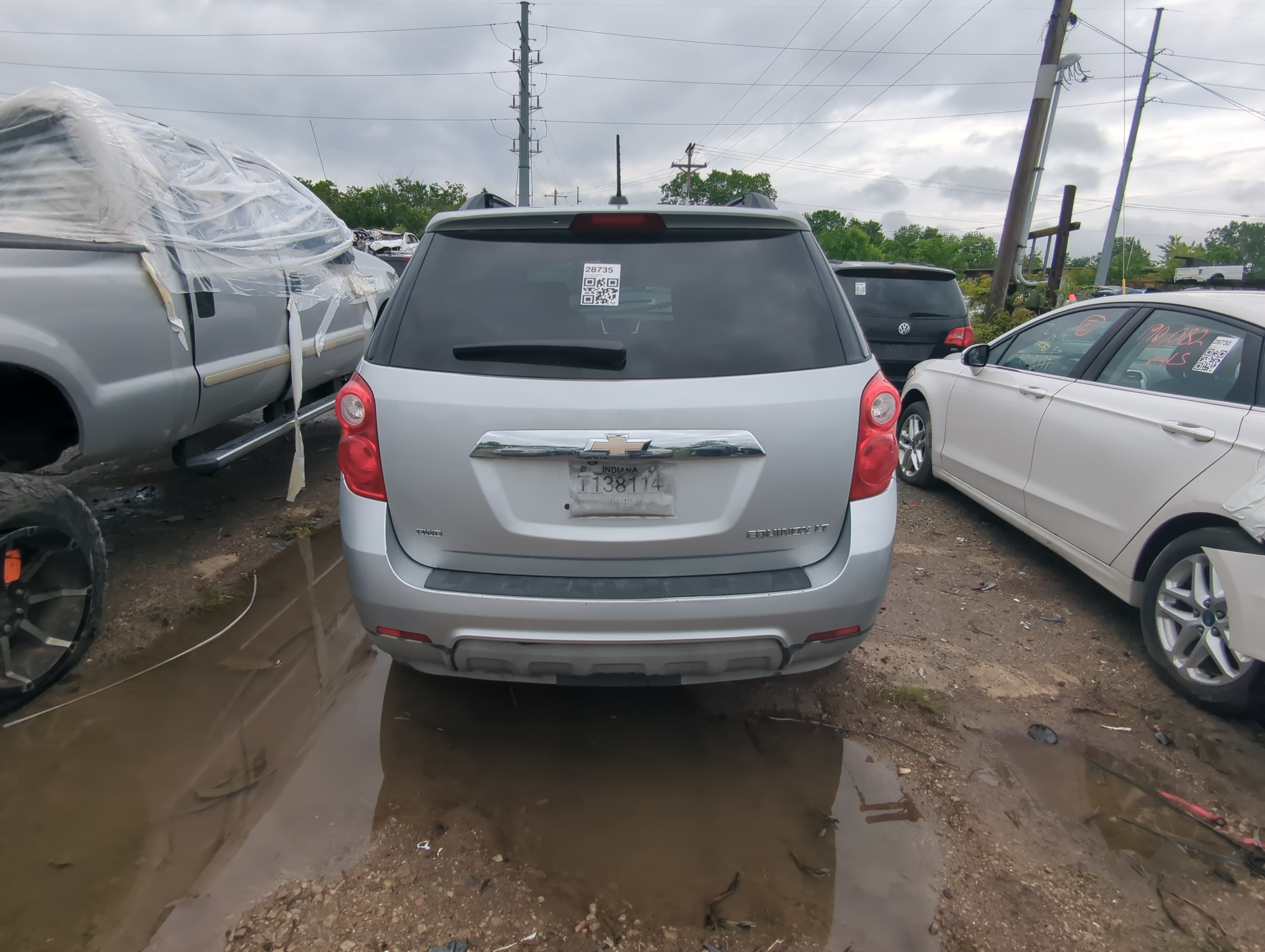 2010-2017 Chevrolet Equinox Trunk/decklid/hatch/tailgate Oem 1021535 - Oemusedautoparts1.com