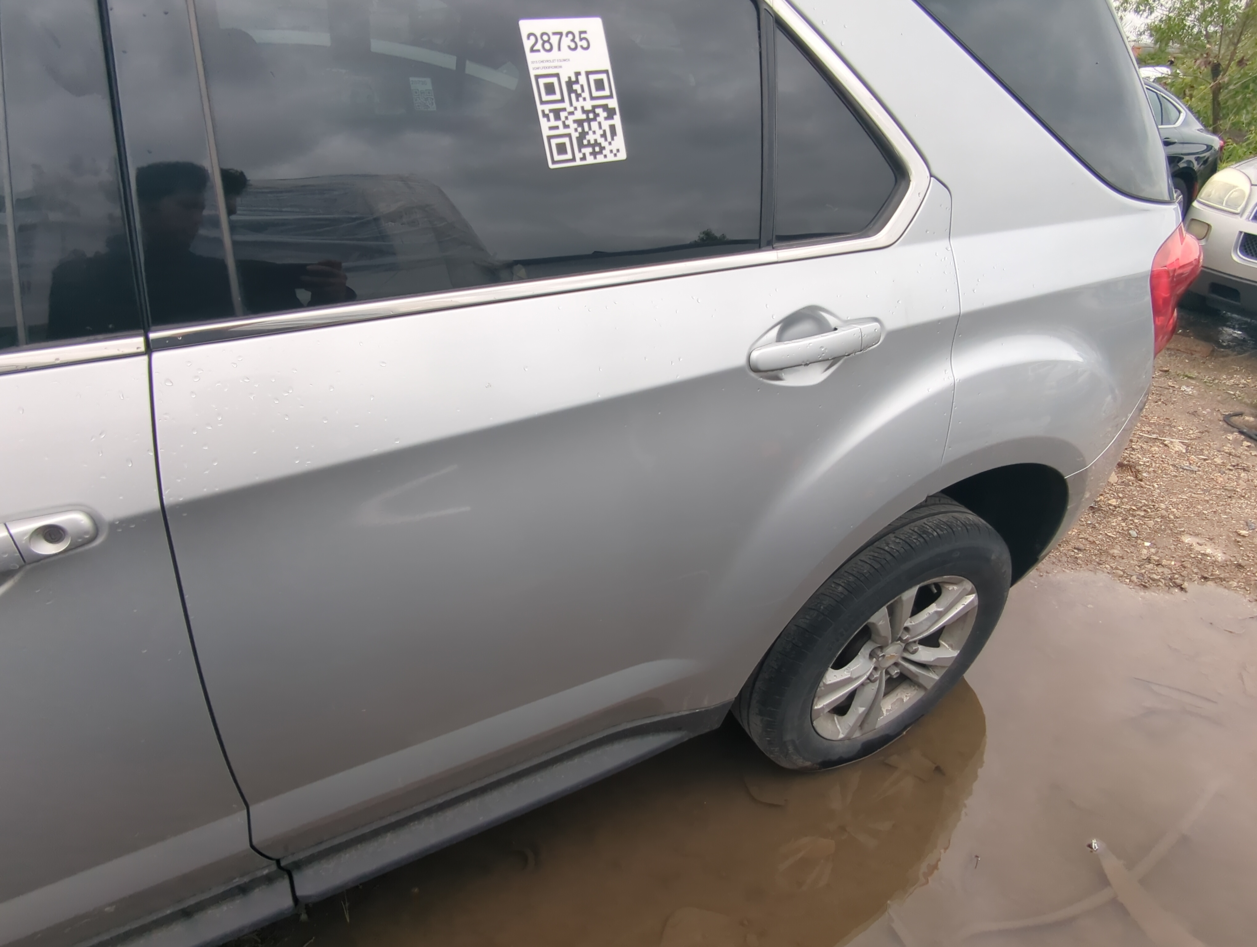 2012-2017 Chevrolet Equinox Driver Rear Door Oem 1021539 - Oemusedautoparts1.com