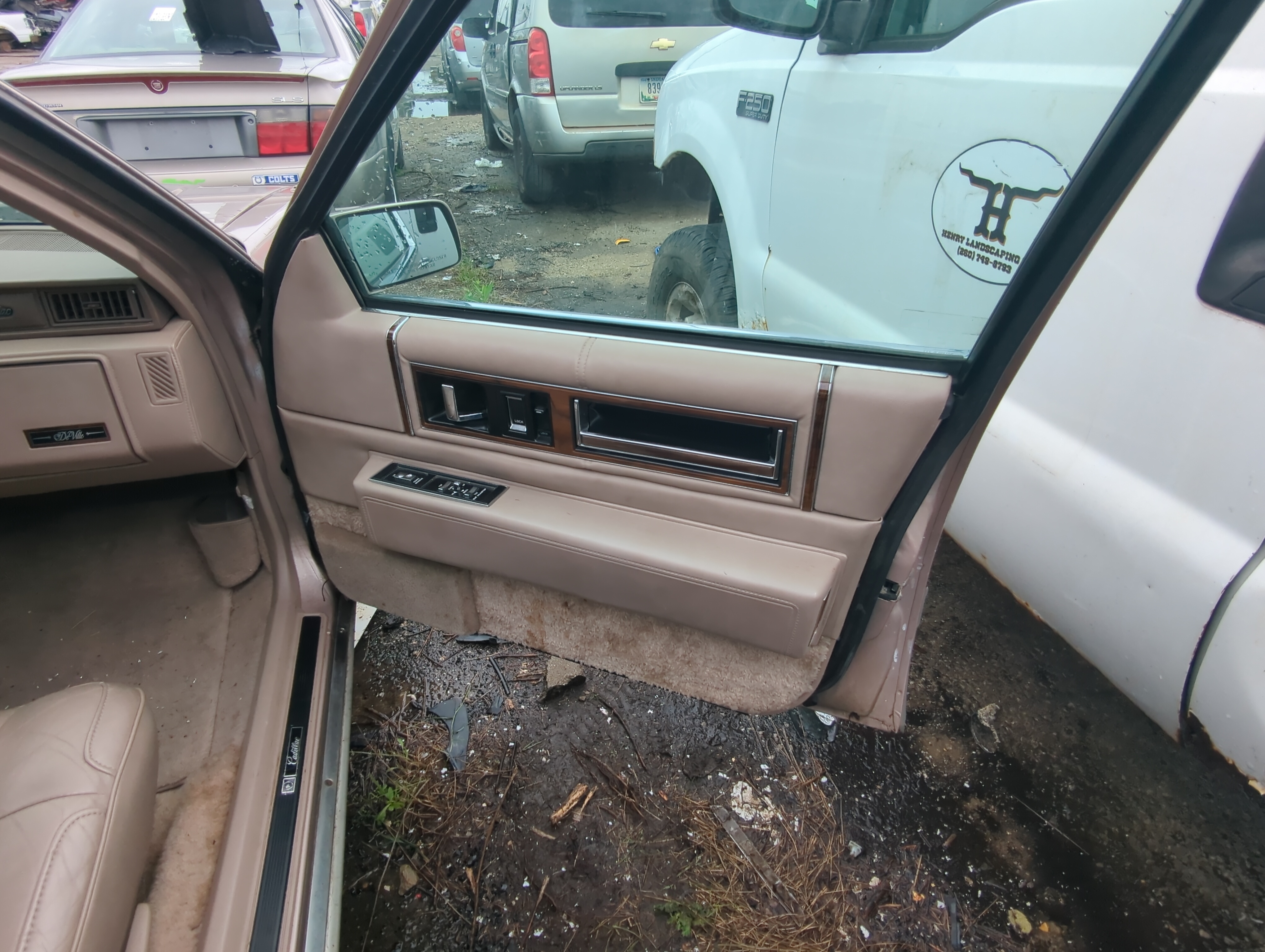 Picture of 1991 Cadillac Deville Front Right Passenger Interior Door Panel Trim 1022175