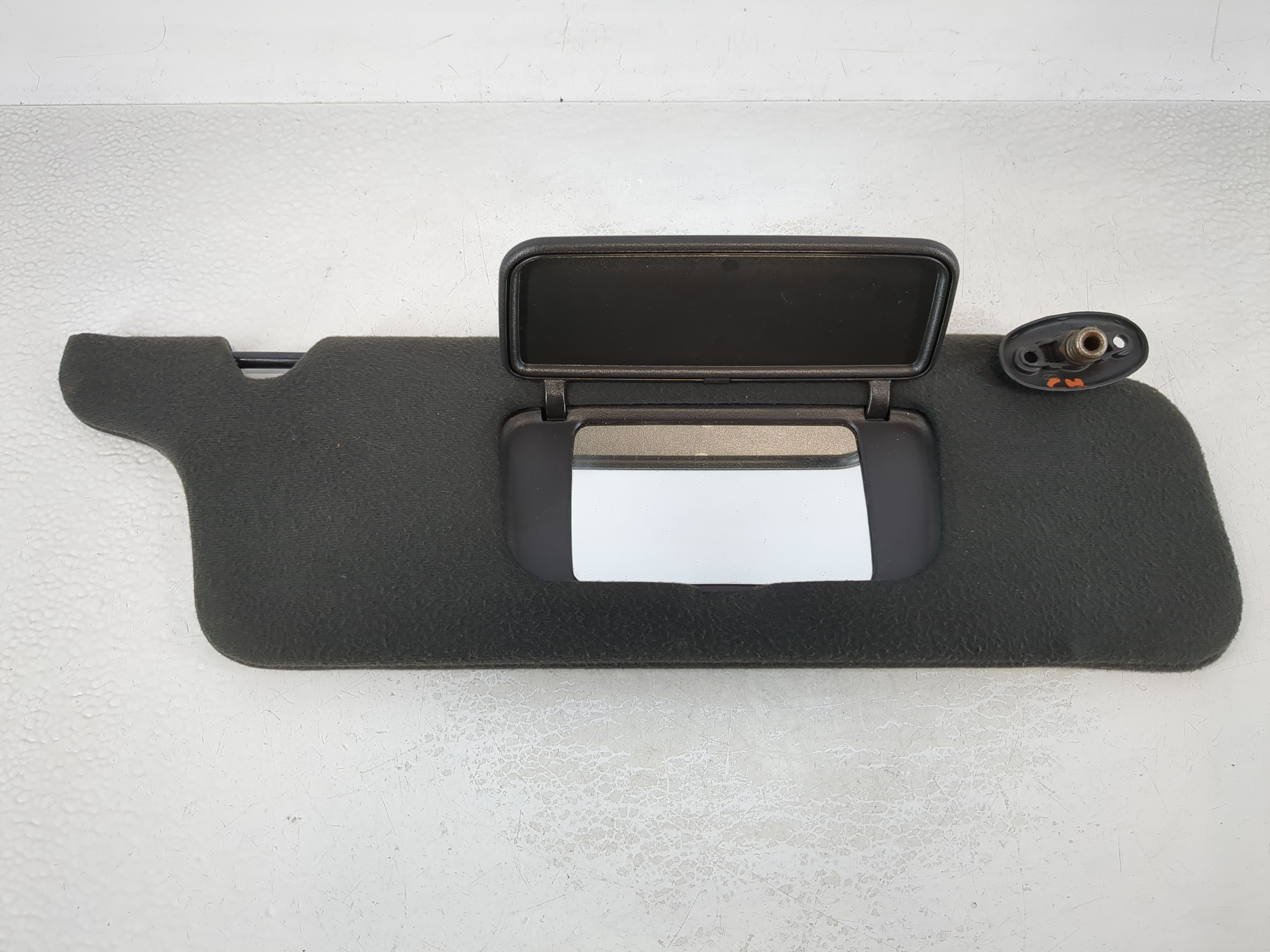 Picture of 2003-2004 Ford Mustang Passenger Sun Visor Mirror Right Sunvisor Black 1023833