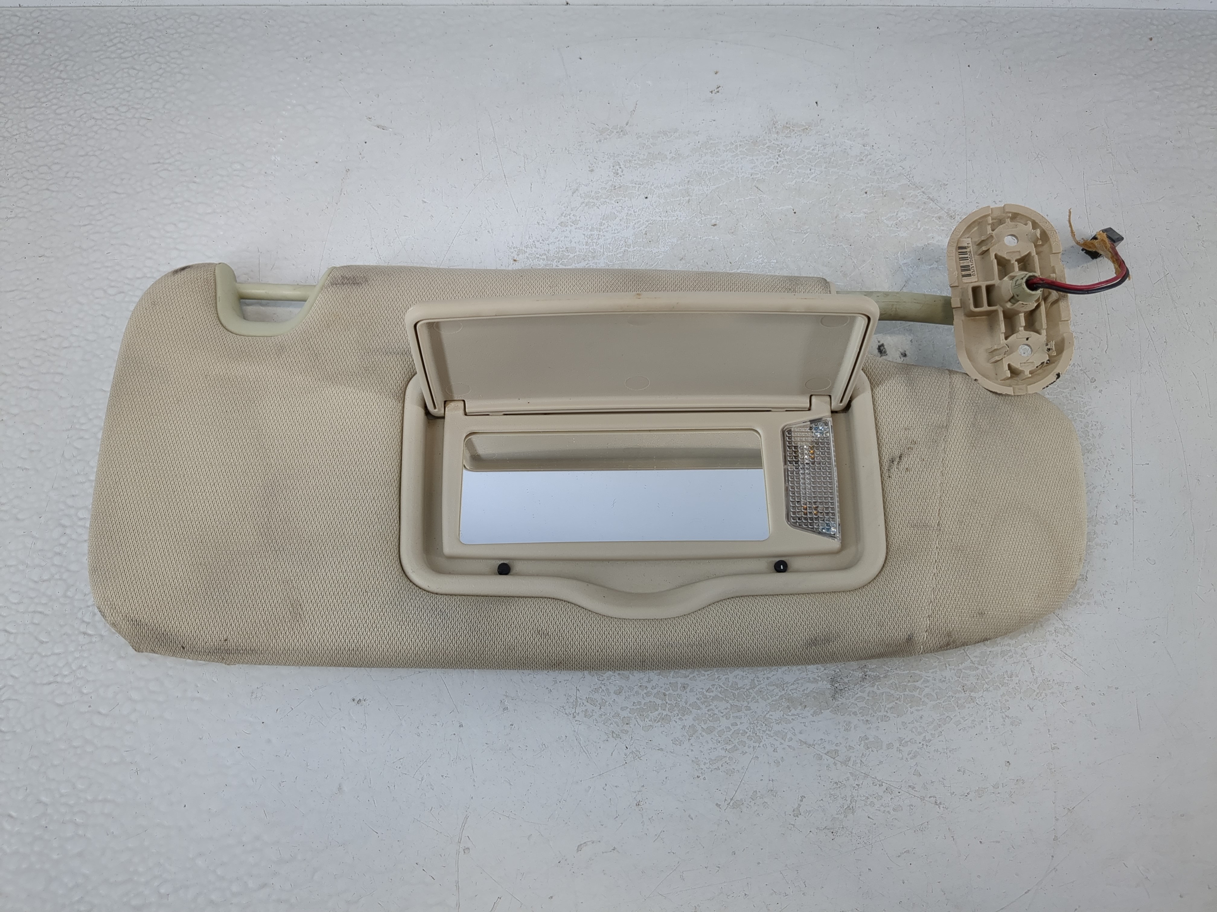 Picture of 2007-2009 Lincoln Mkz Passenger Sun Visor Mirror Right Sunvisor 1023896