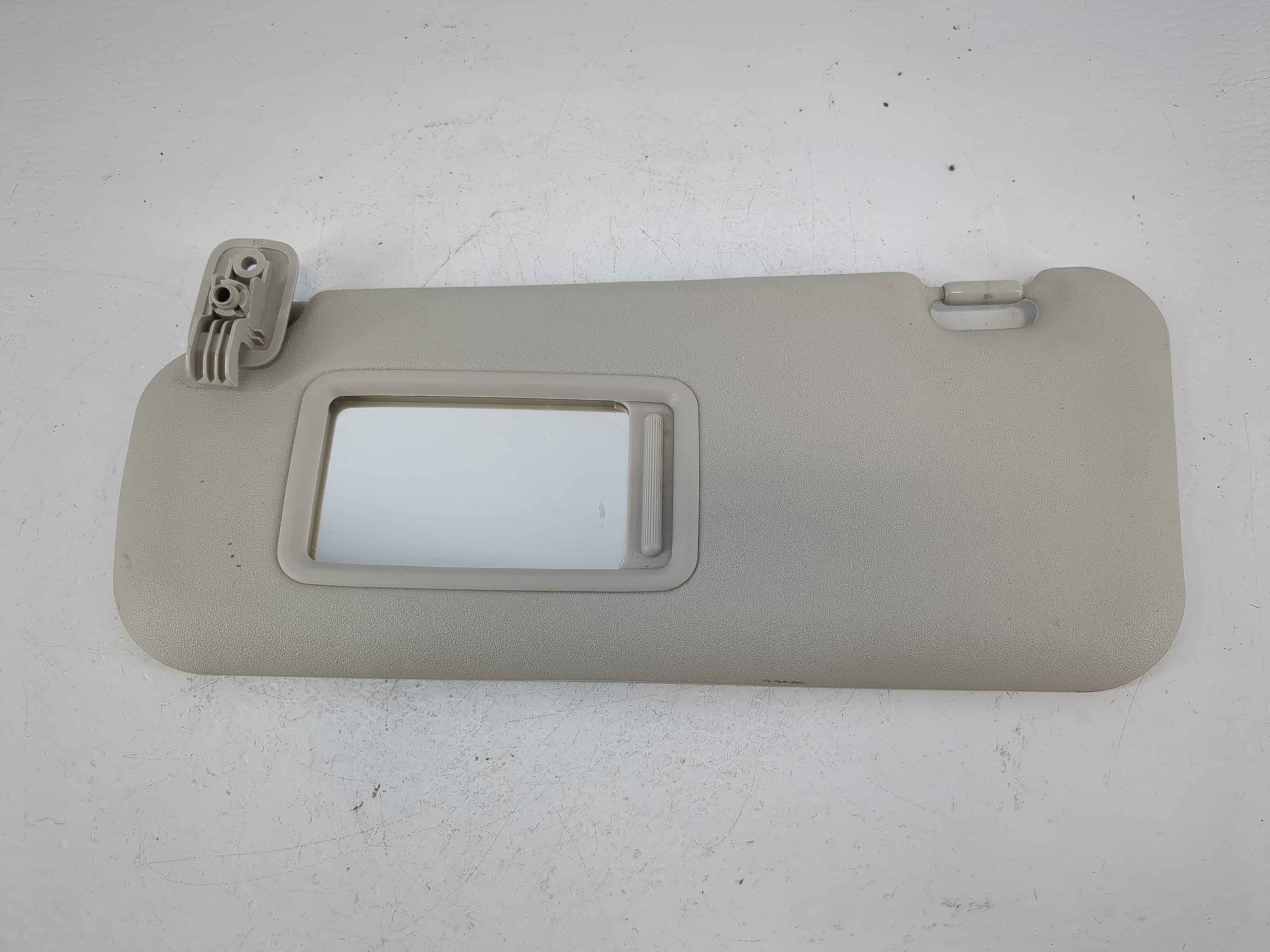 2010-2013 Mazda 3 Driver Sun Visor Mirror Left Sunvisor Light Grey 1023943 - Oemusedautoparts1.com