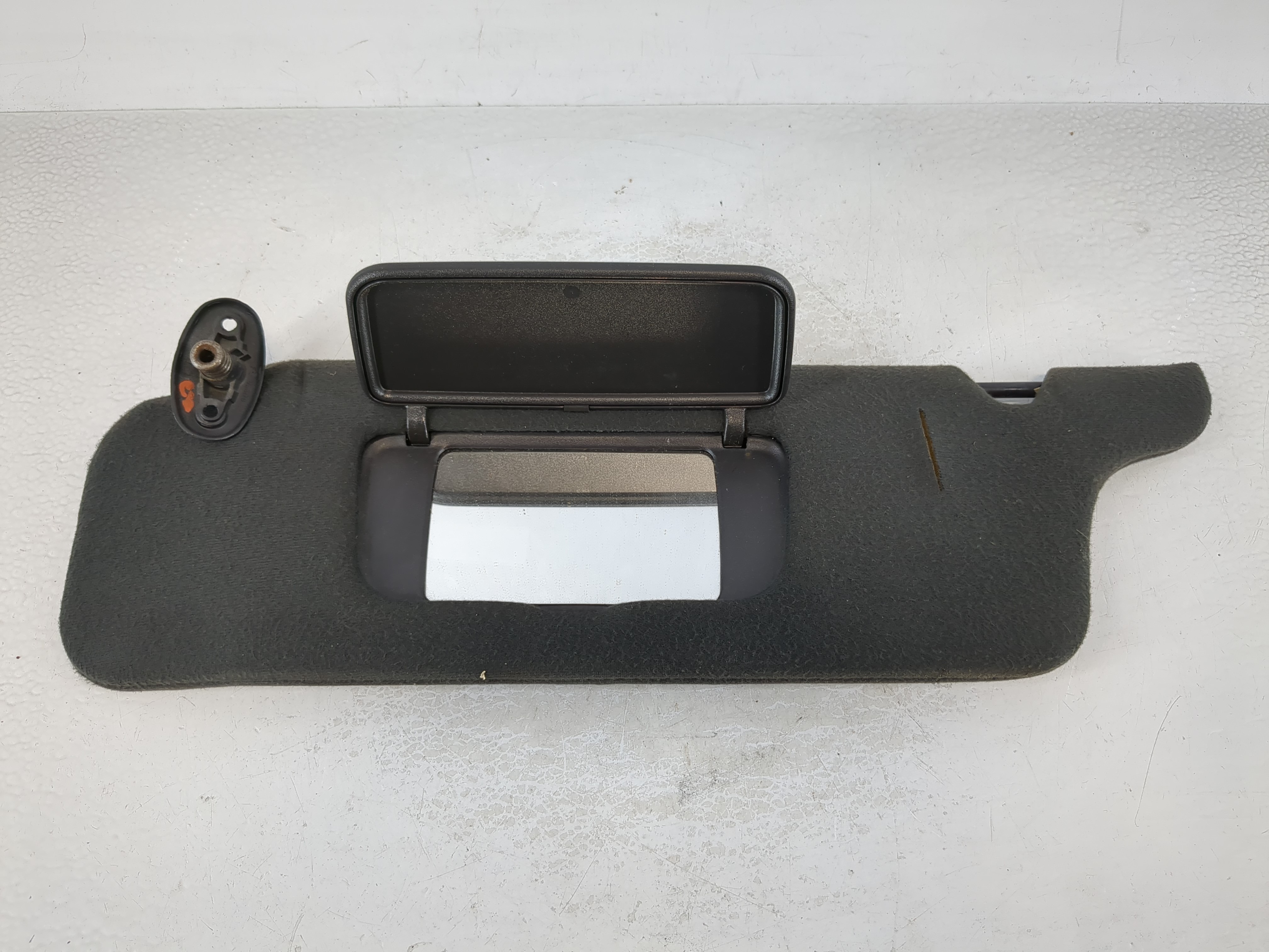 Picture of 2003-2004 Ford Mustang Driver Sun Visor Mirror Left Sunvisor Black 1024496