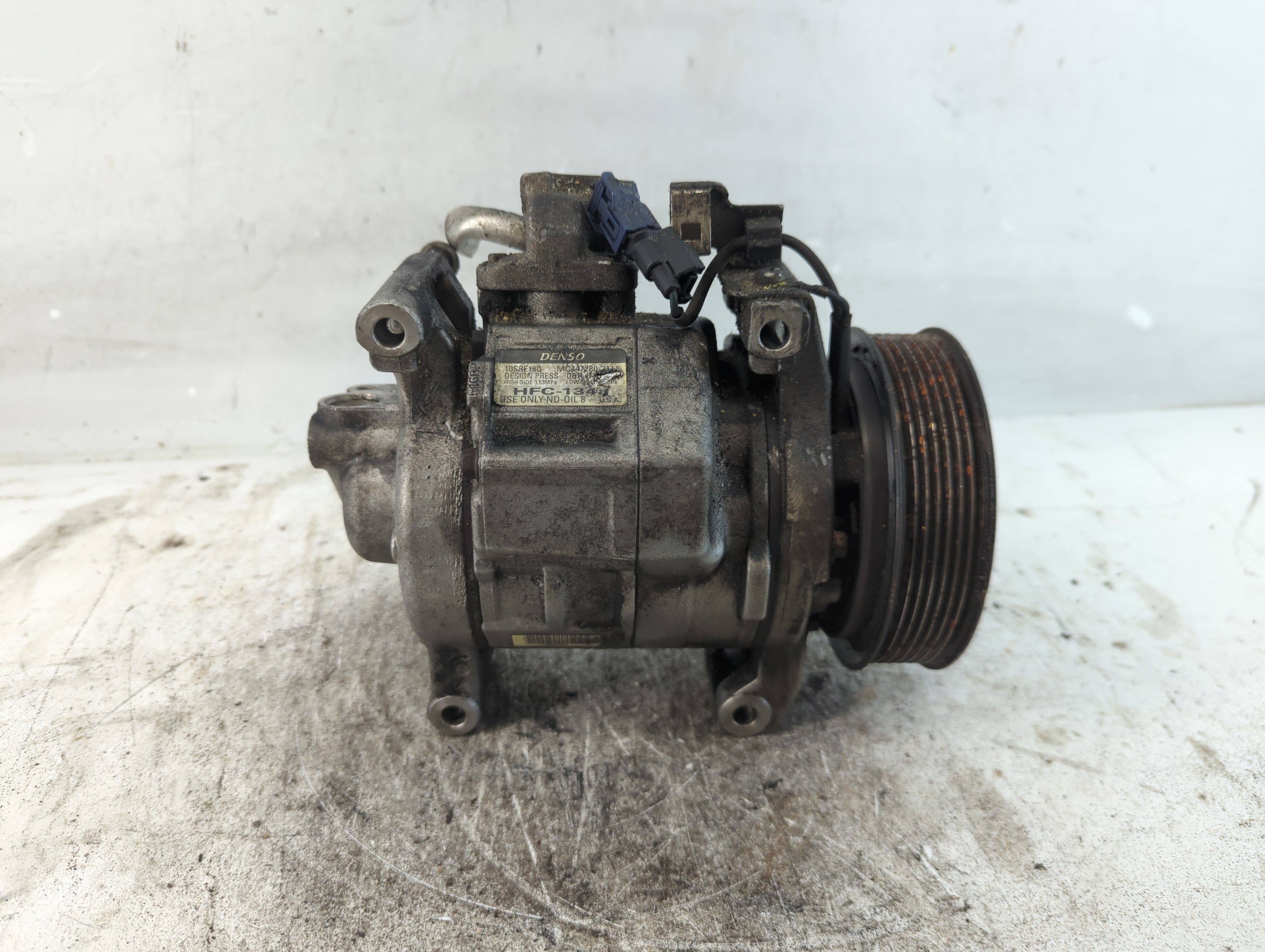 Picture of Honda Accord Air Conditioning A/c Ac Compressor Oem 1030726