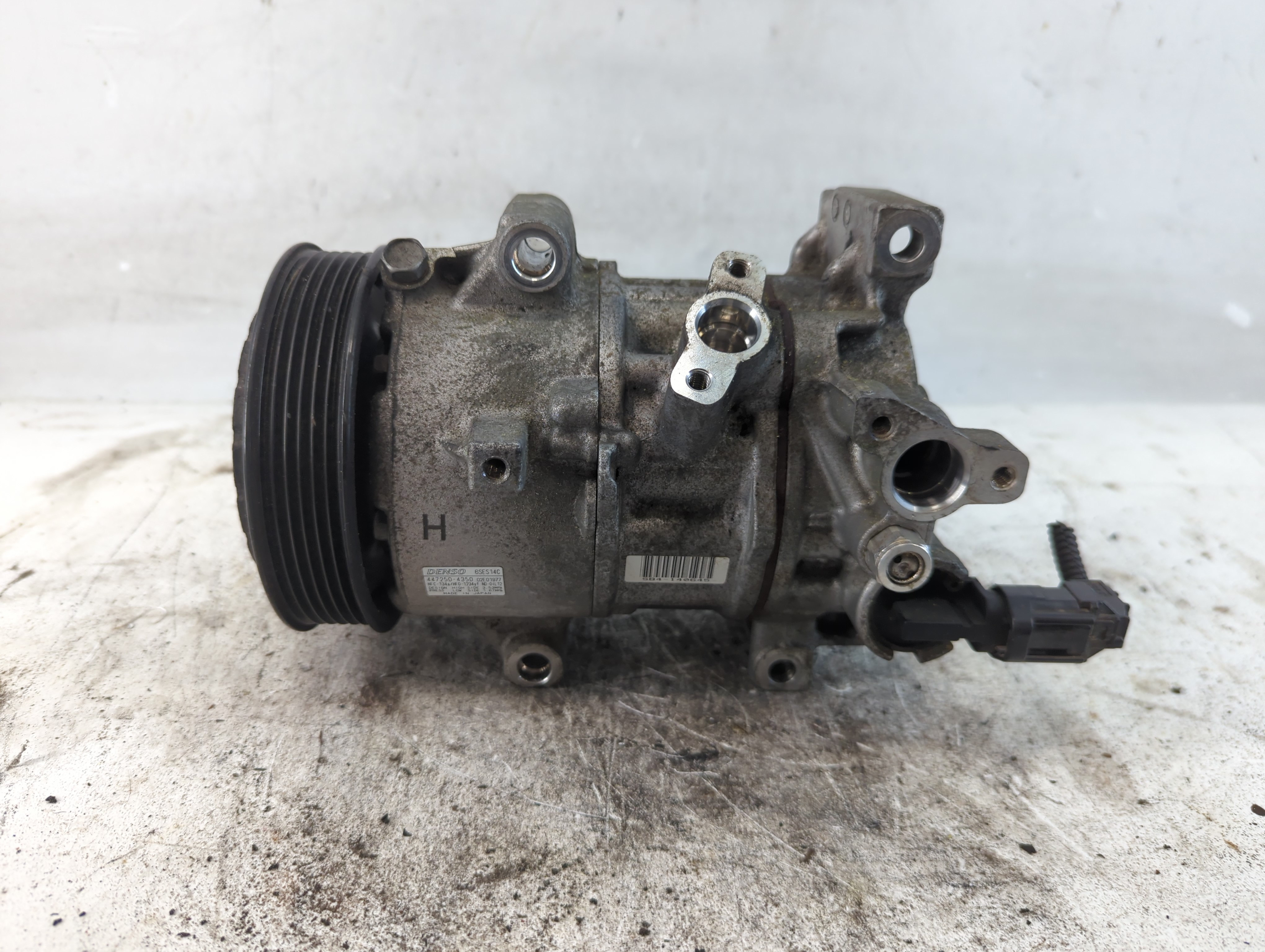 2019-2022 Toyota Corolla Air Conditioning A/c Ac Compressor Oem 1030730 - Oemusedautoparts1.com