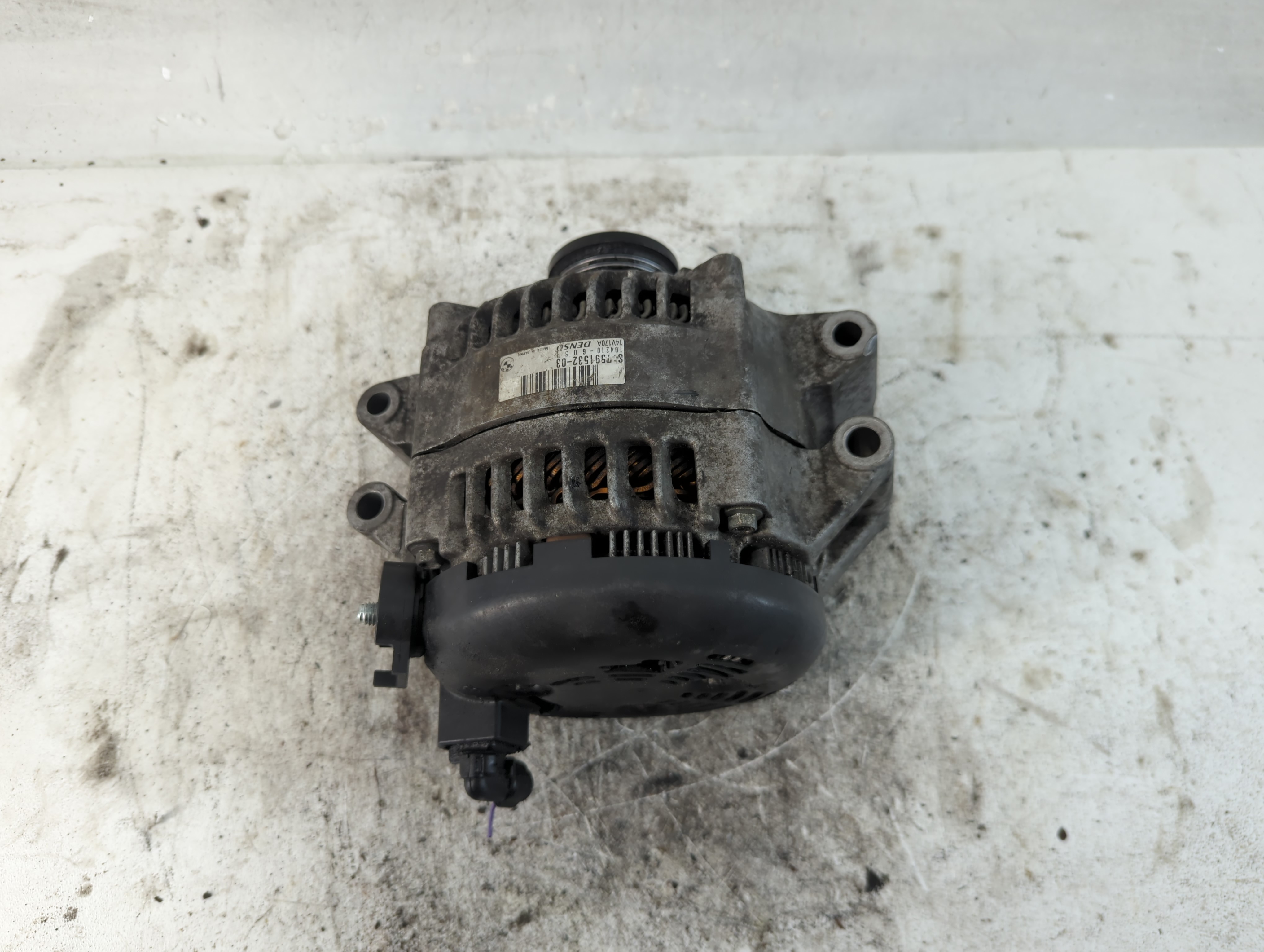 2011-2012 Bmw 135i Alternator Generator Charging Assembly Engine Oem 1031478 - Oemusedautoparts1.com