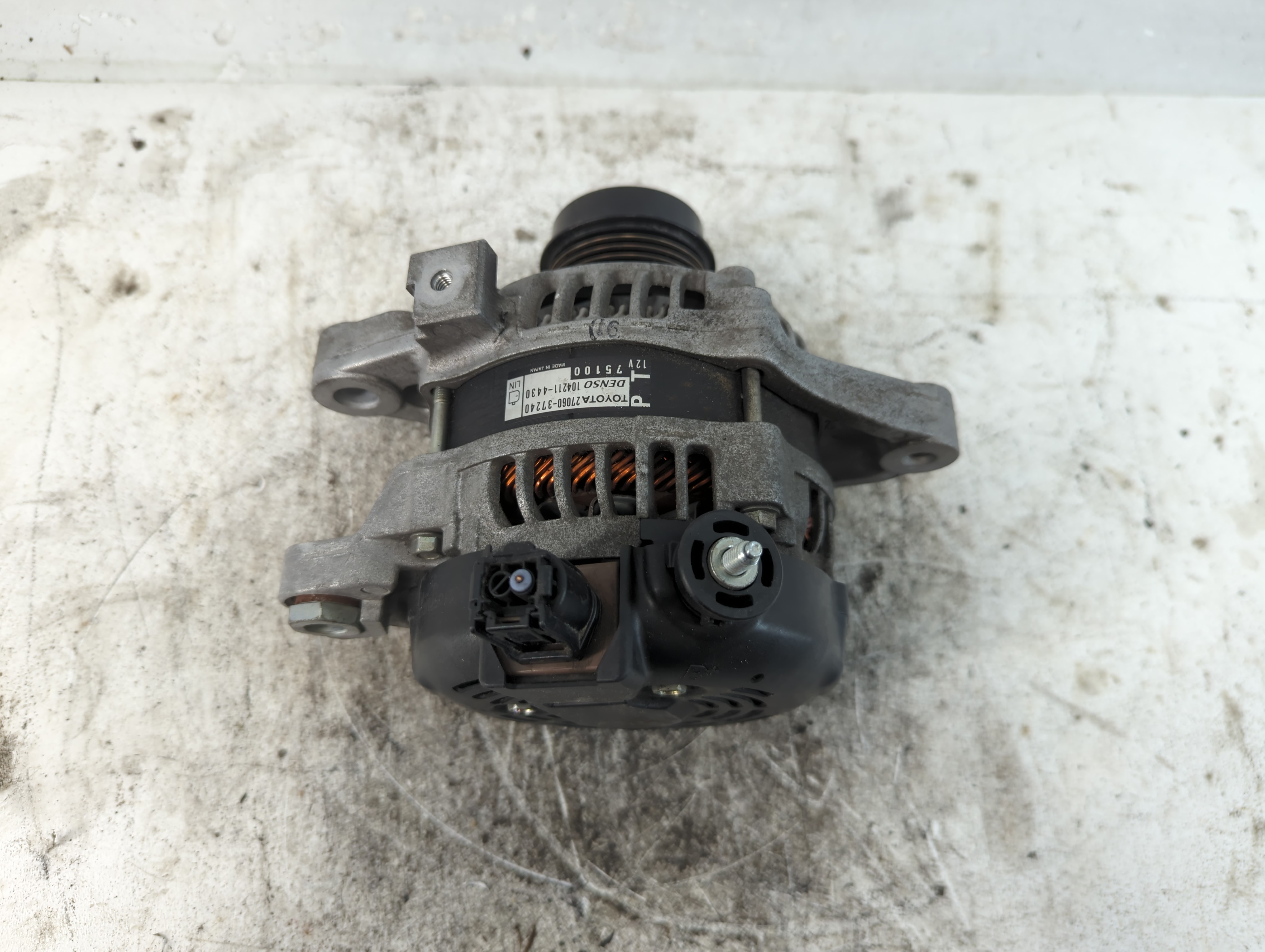 2020 Toyota Corolla Alternator Generator Charging Assembly Engine Oem 1034566 - Oemusedautoparts1.com