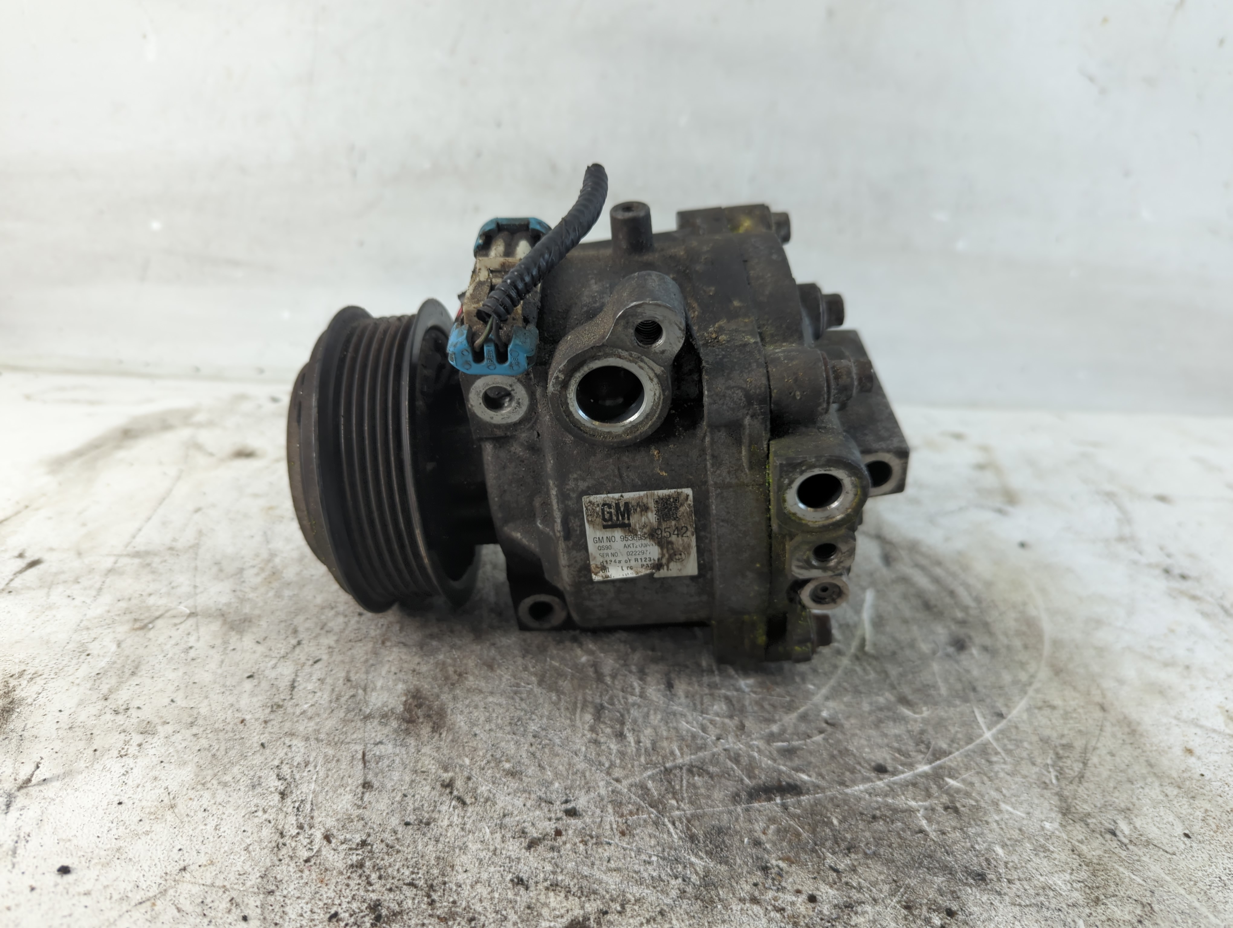 2013-2019 Chevrolet Sonic Air Conditioning A/c Ac Compressor Oem 1034623 - Oemusedautoparts1.com