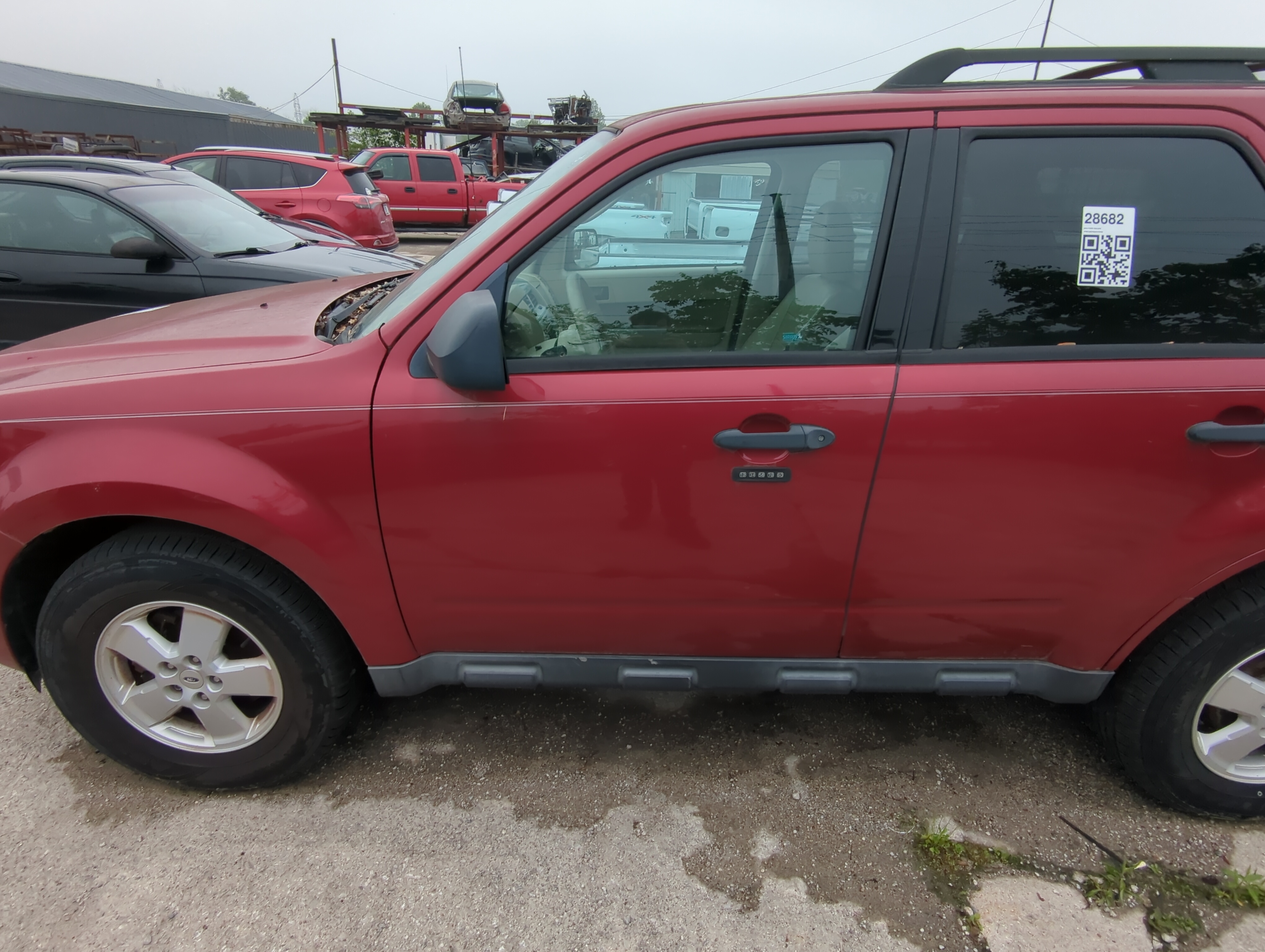 Picture of 2009-2012 Ford Escape Driver Front Door Oem 1034794