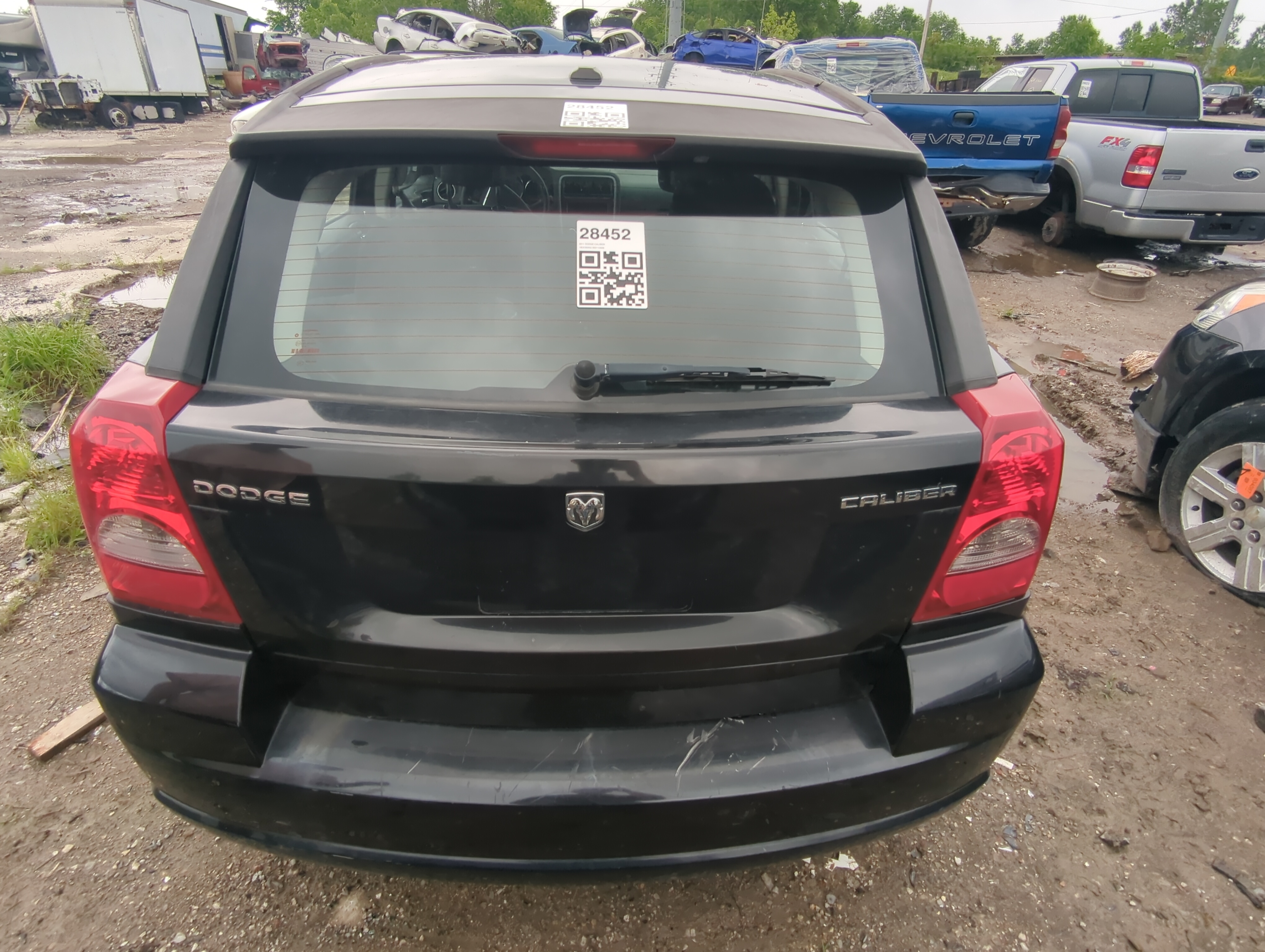 2007-2012 Dodge Caliber Trunk/decklid/hatch/tailgate Oem 1035076 - Oemusedautoparts1.com