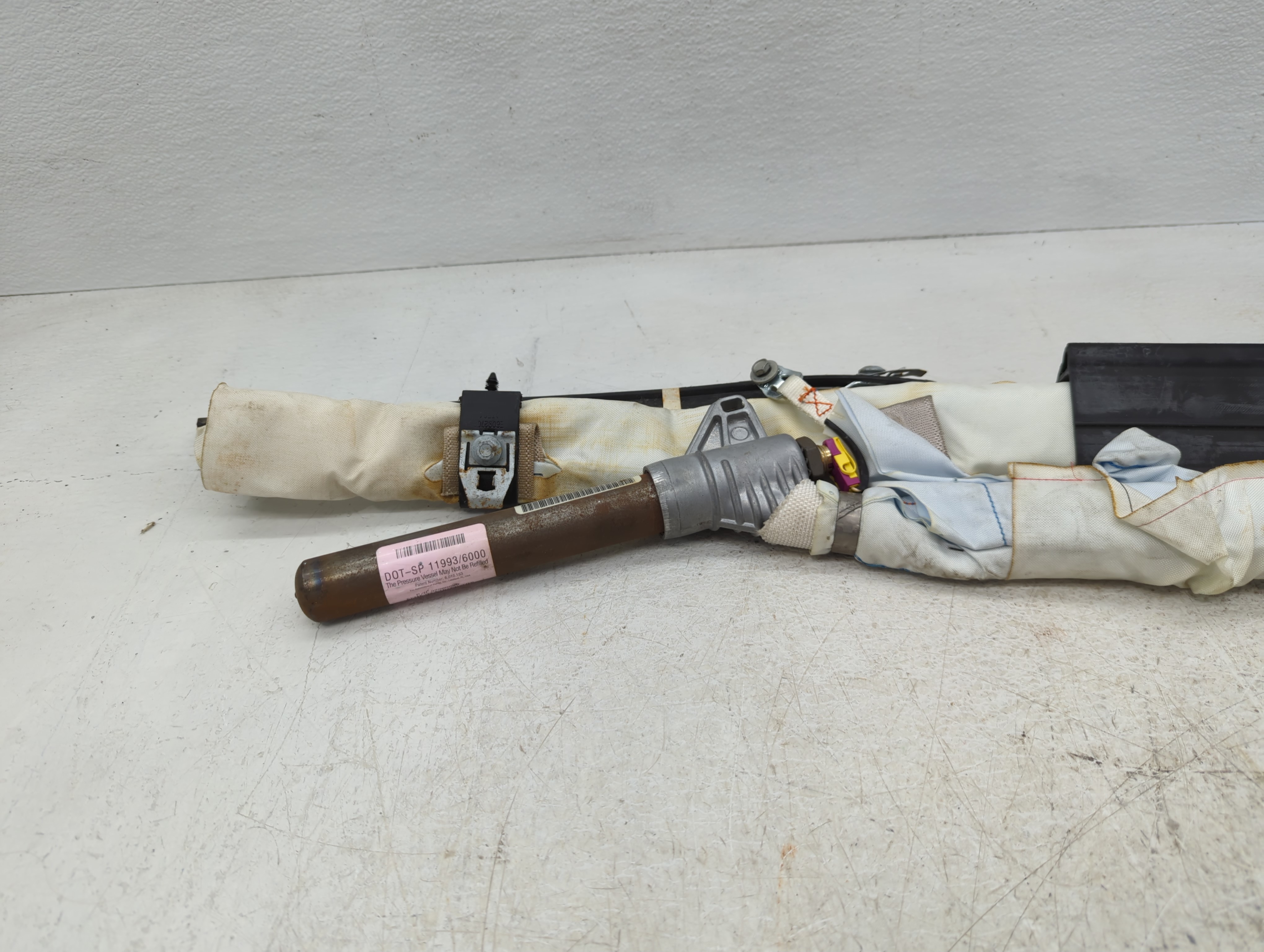 2005-2010 Pontiac G6 Passenger Curtain Air Bag Oem 1035318 - Oemusedautoparts1.com