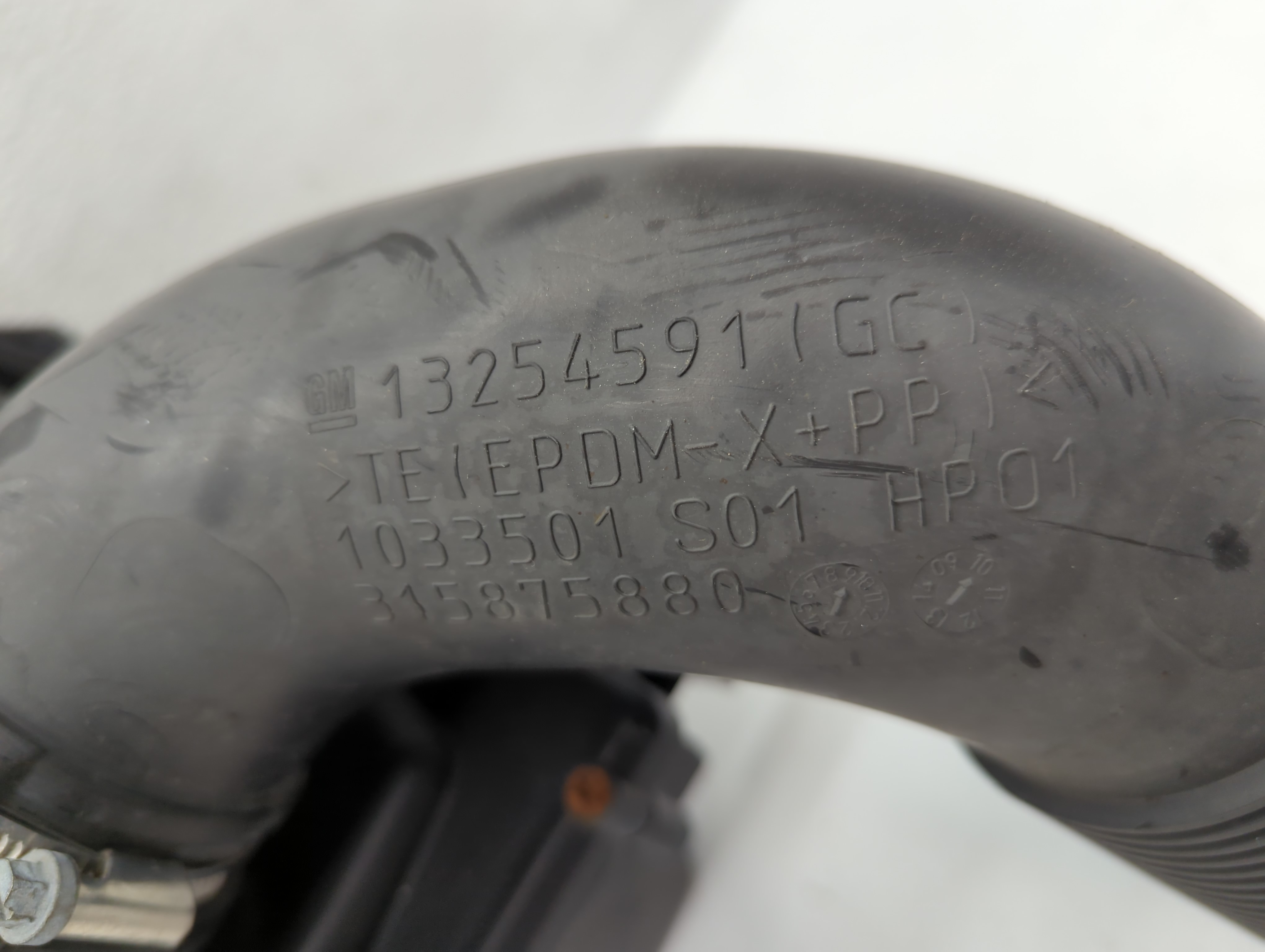 2016-2021 Chevrolet Malibu Air Cleaner Intake-duct Hose Tube 1035401 - Oemusedautoparts1.com