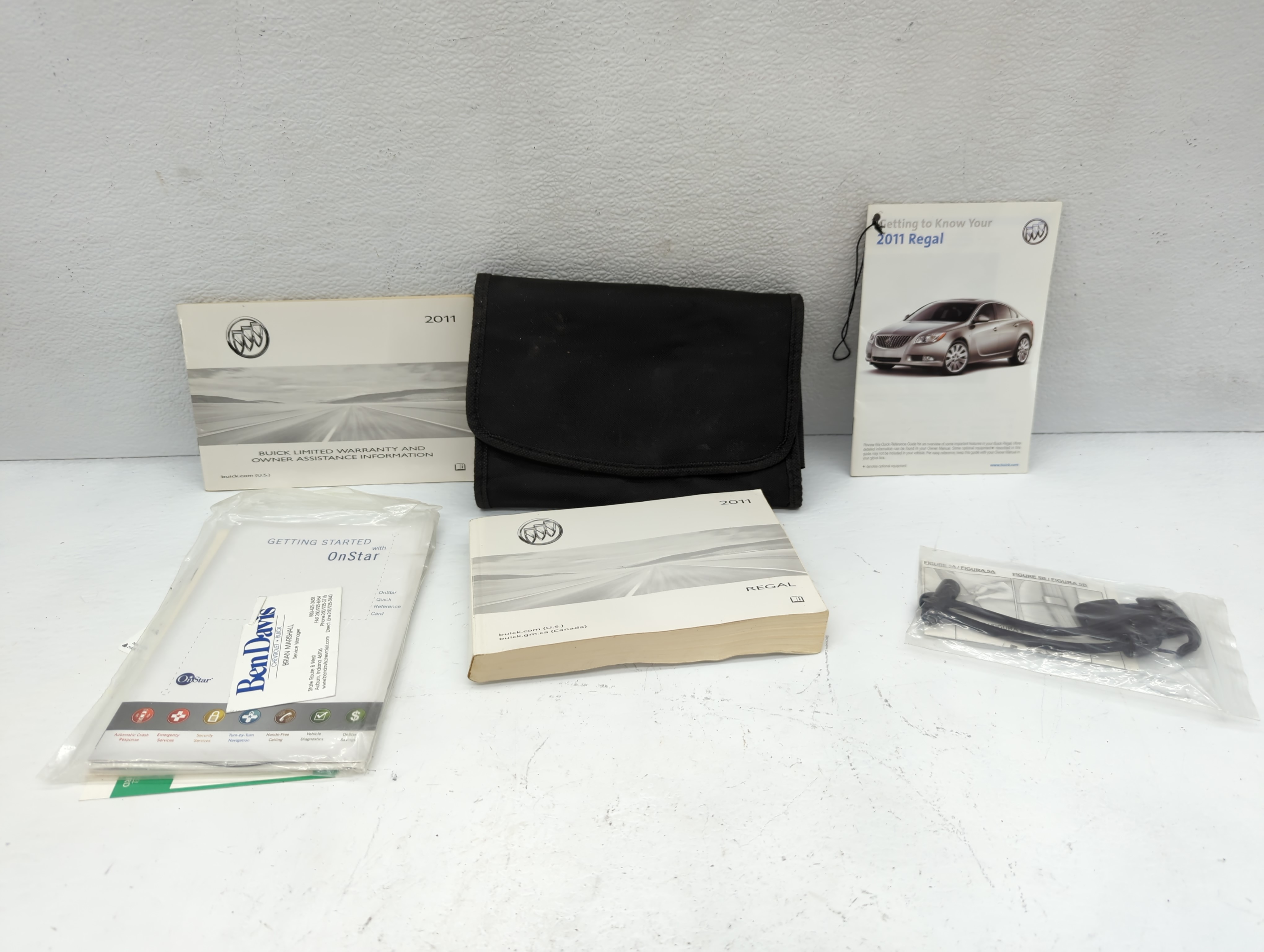 2011 Buick Regal Owners Manual Book Guide 1036535 - Oemusedautoparts1.com