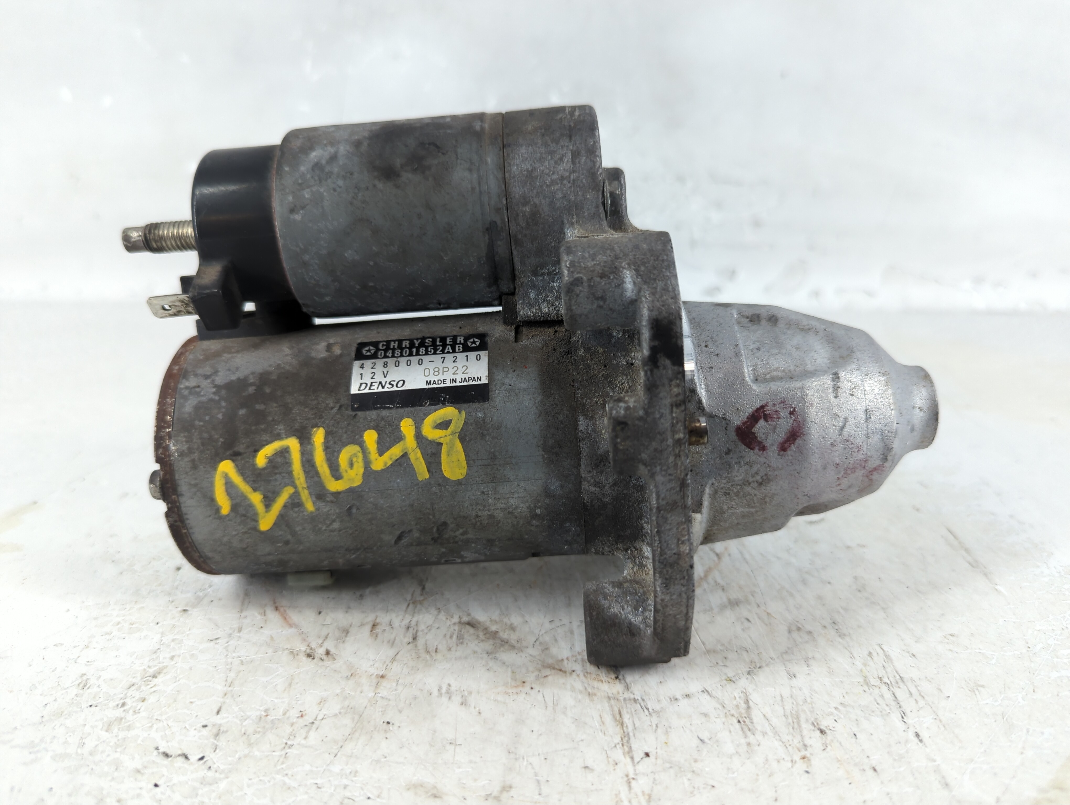 2011-2016 Dodge Charger Car Starter Motor Solenoid Oem 1037750 - Oemusedautoparts1.com