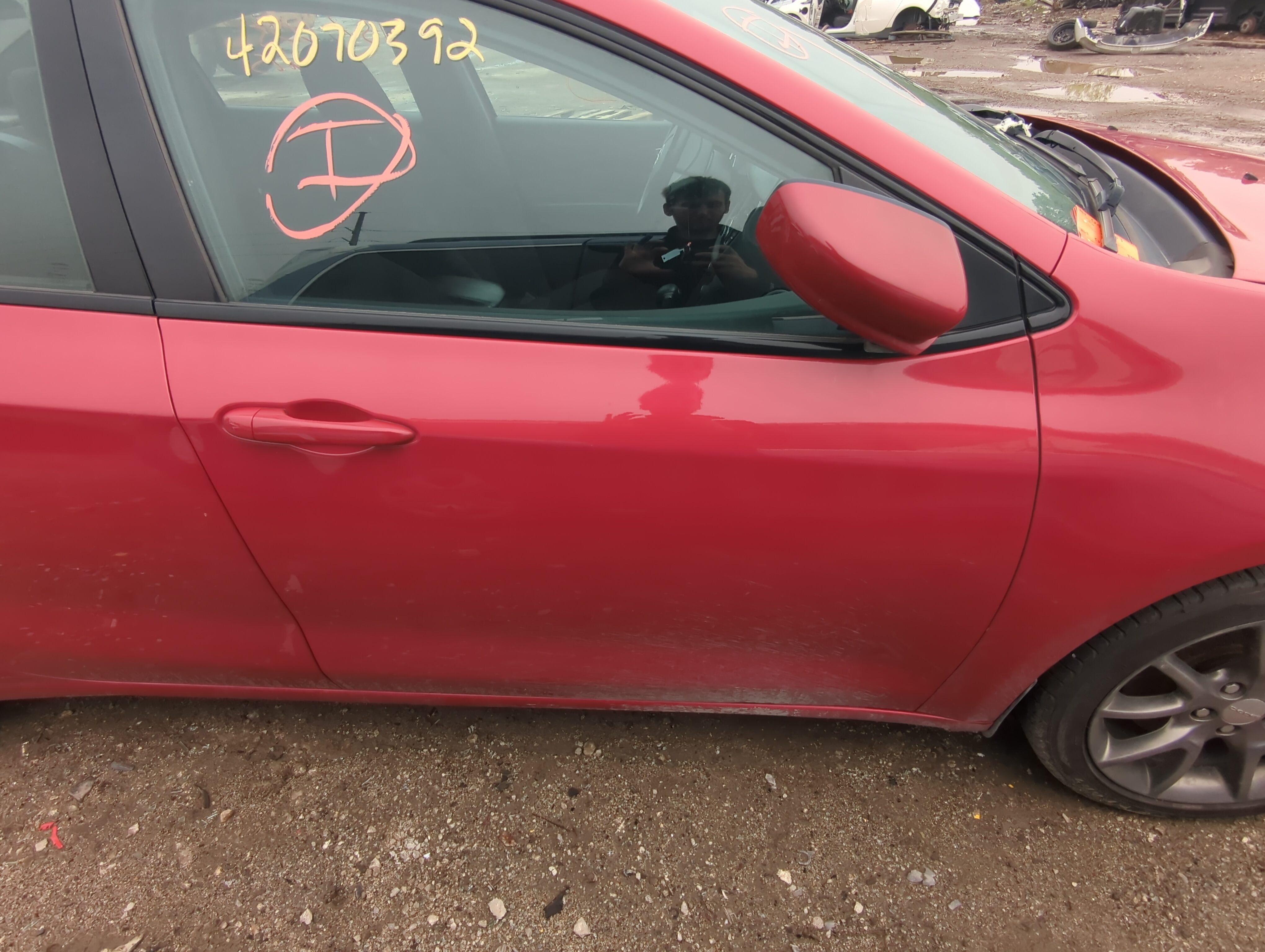 2013-2016 Dodge Dart Passenger Front Door Oem 1046179 - Oemusedautoparts1.com