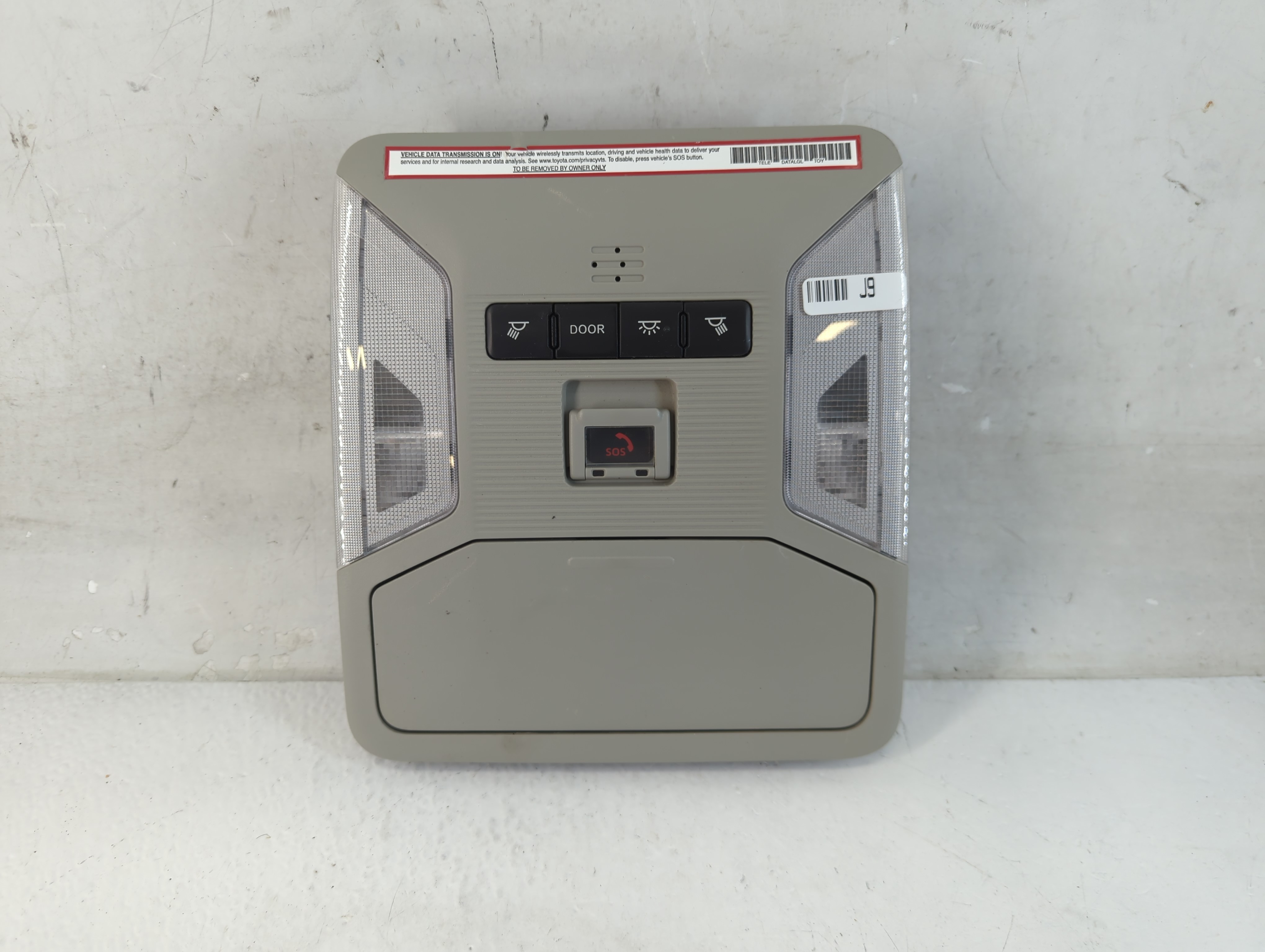 2021 Toyota Rav4 Overhead Roof Console 1046785 - Oemusedautoparts1.com