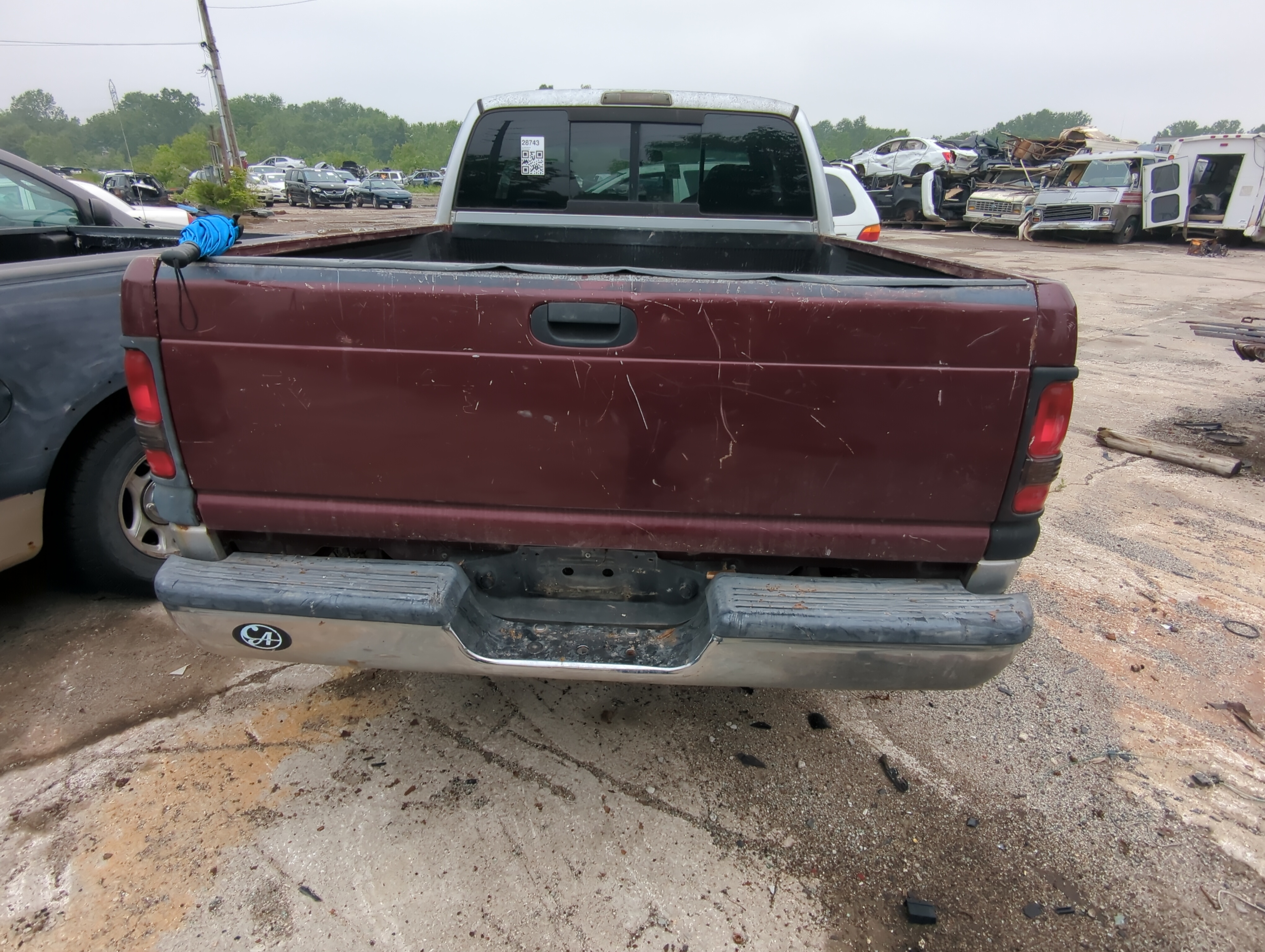 Picture of 1995-2001 Dodge Ram 1500 Trunk/decklid/hatch/tailgate Oem 1046948