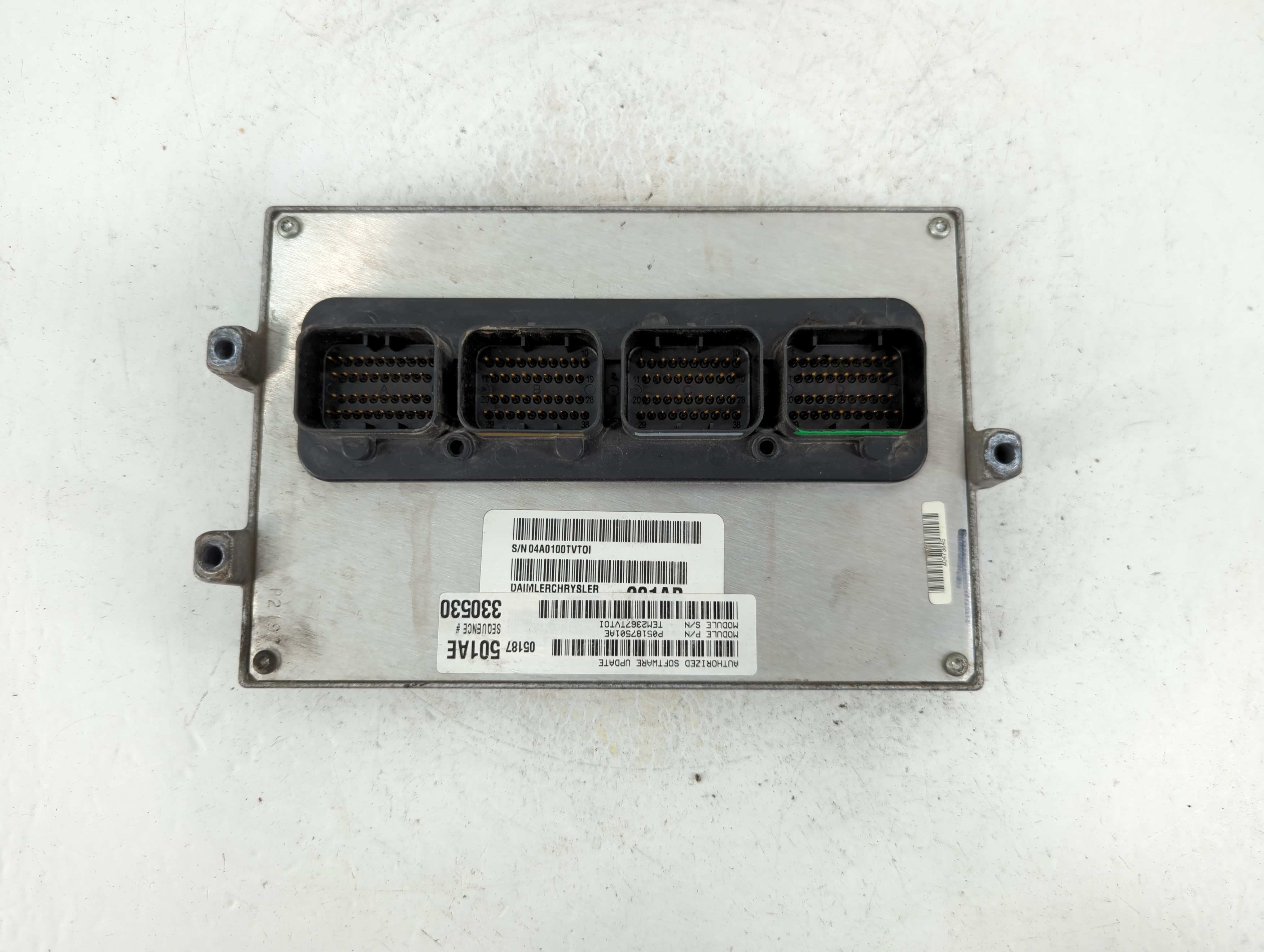 2008-2009 Chrysler Aspen Engine Control Computer Ecu Pcm Ecm Pcu Oem 1047271 - Oemusedautoparts1.com