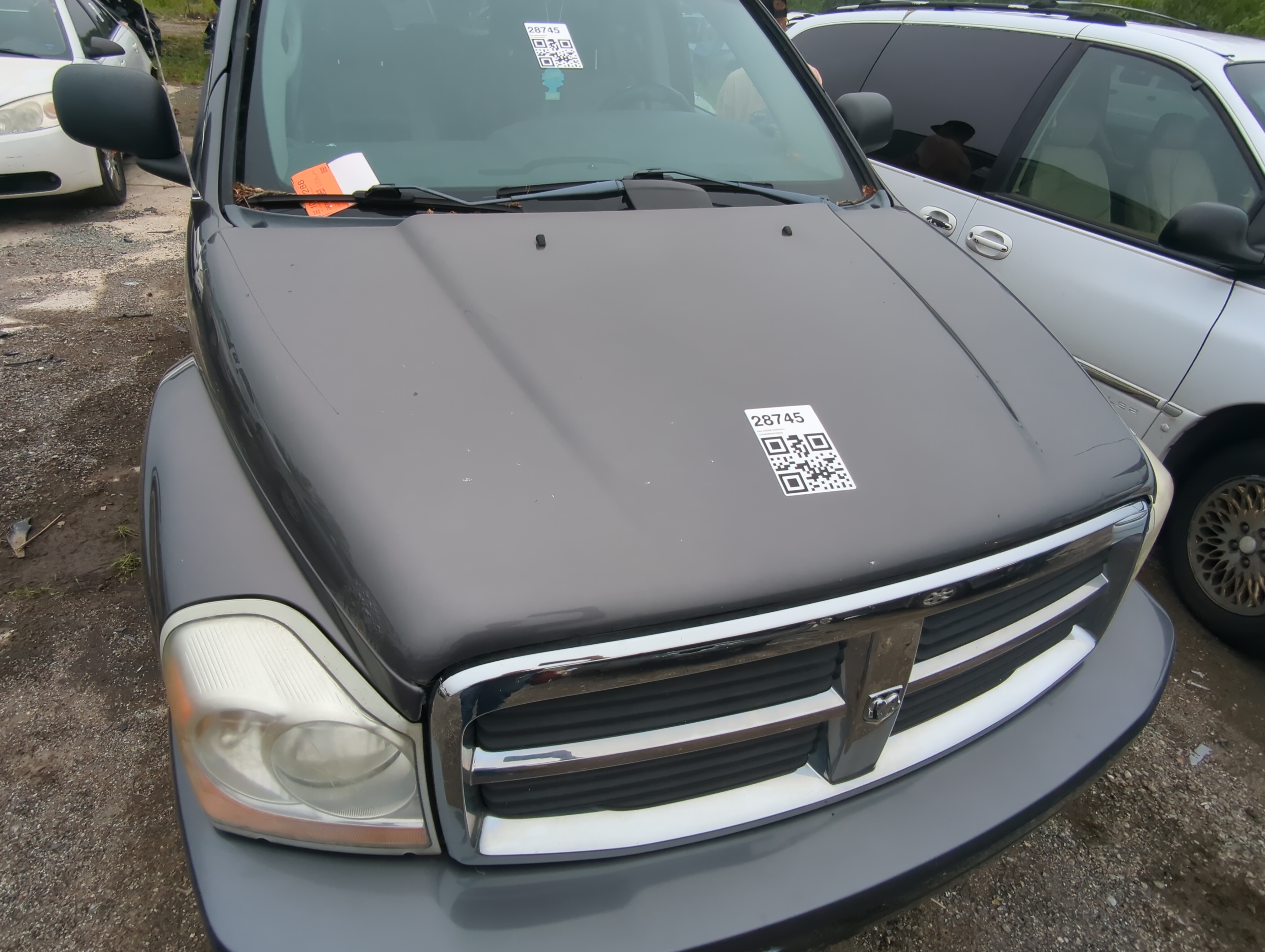2004-2006 Dodge Durango Hood Oem 1047490 - Oemusedautoparts1.com
