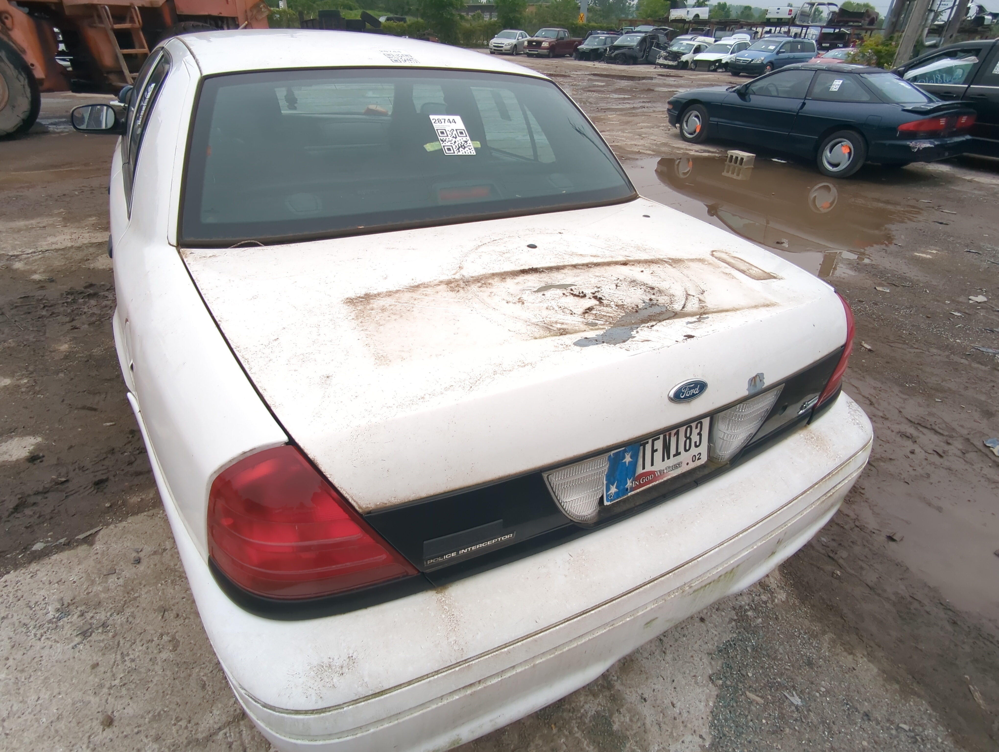 1998-2011 Ford Crown Victoria Trunk/decklid/hatch/tailgate Oem 1047673 - Oemusedautoparts1.com