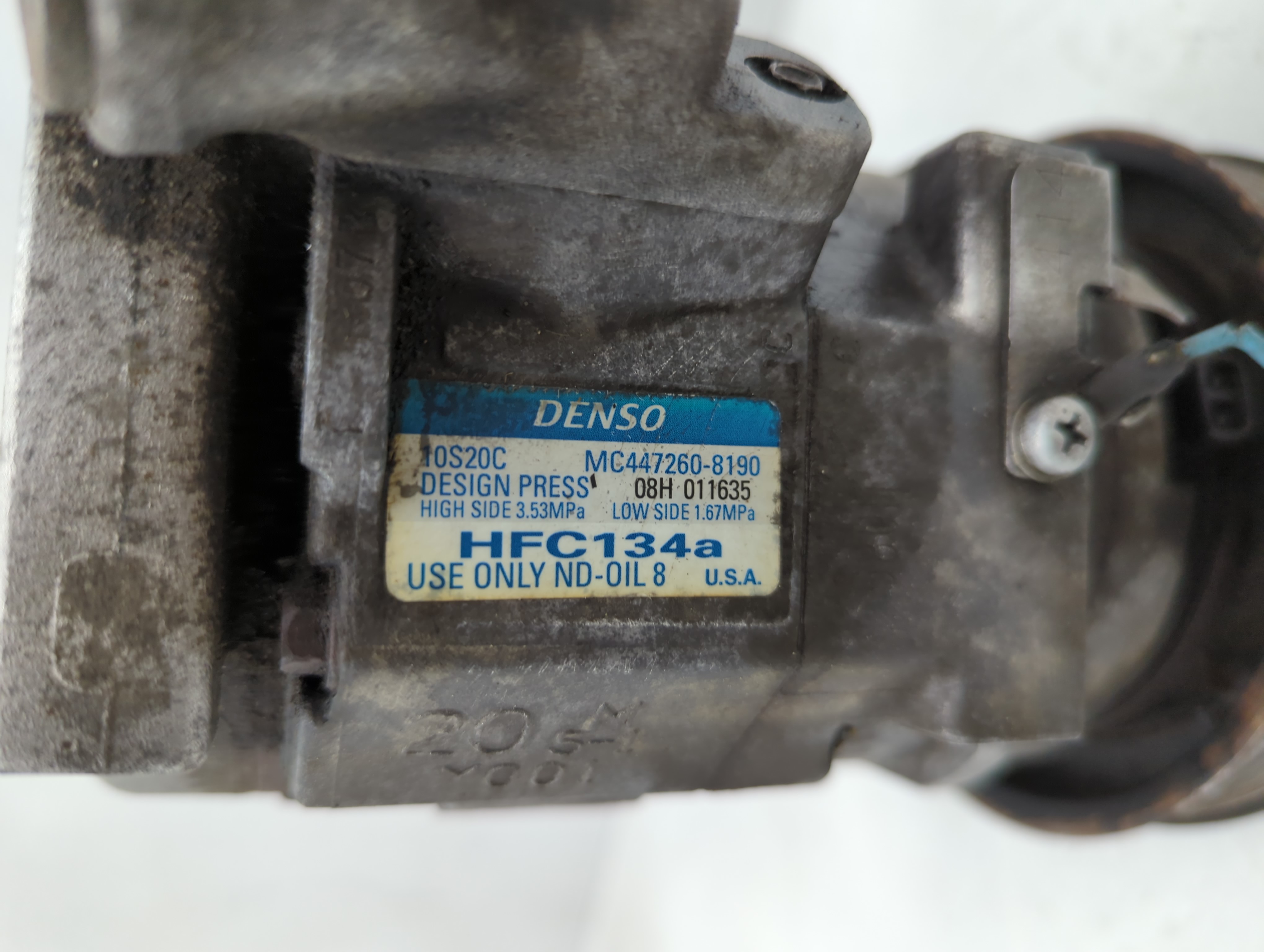 2006-2007 Honda Odyssey Air Conditioning A/c Ac Compressor Oem 1047899 - Oemusedautoparts1.com
