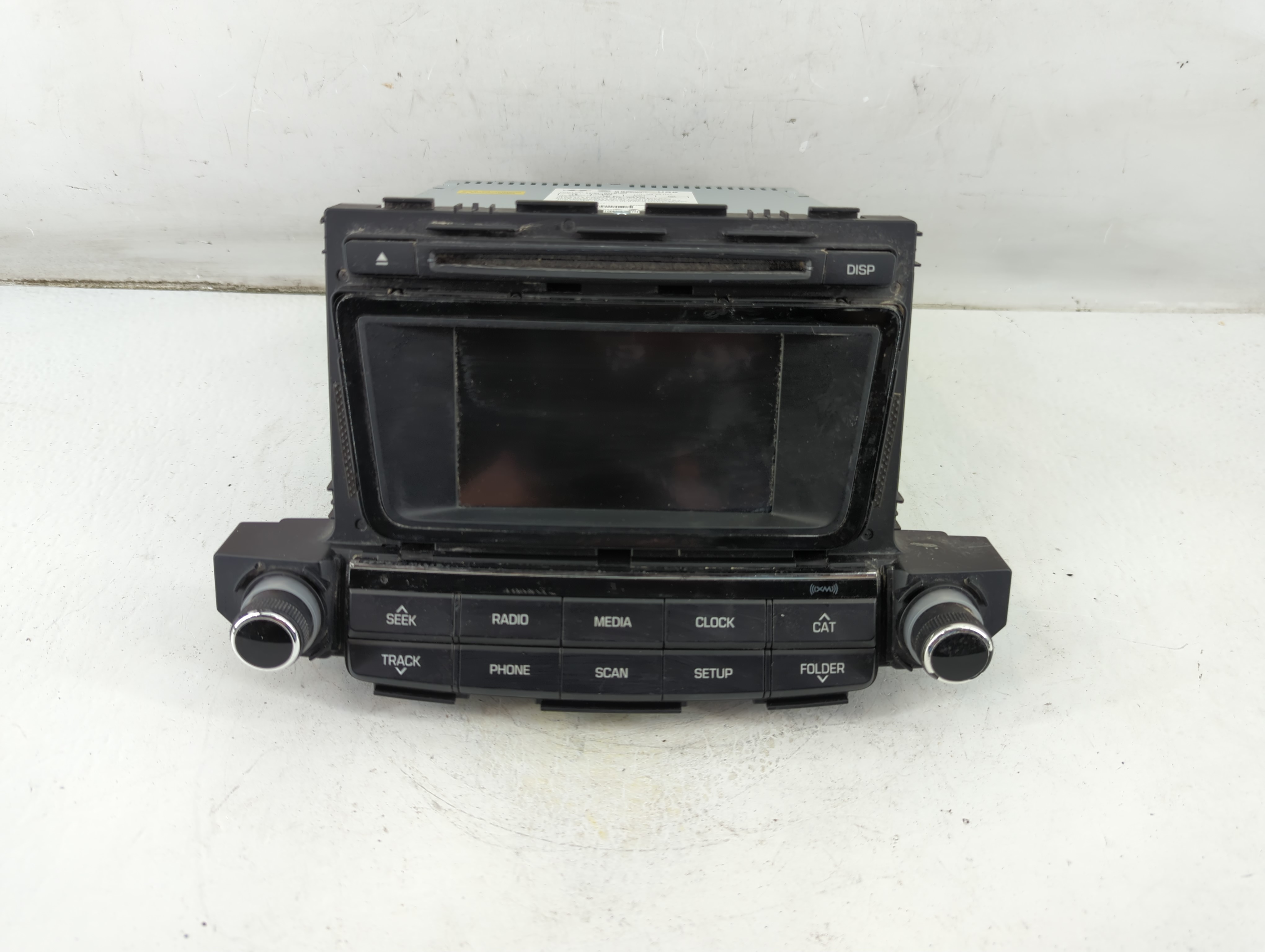 2016-2018 Hyundai Tucson Am Fm Cd Player Radio Receiver 1047980 - Oemusedautoparts1.com
