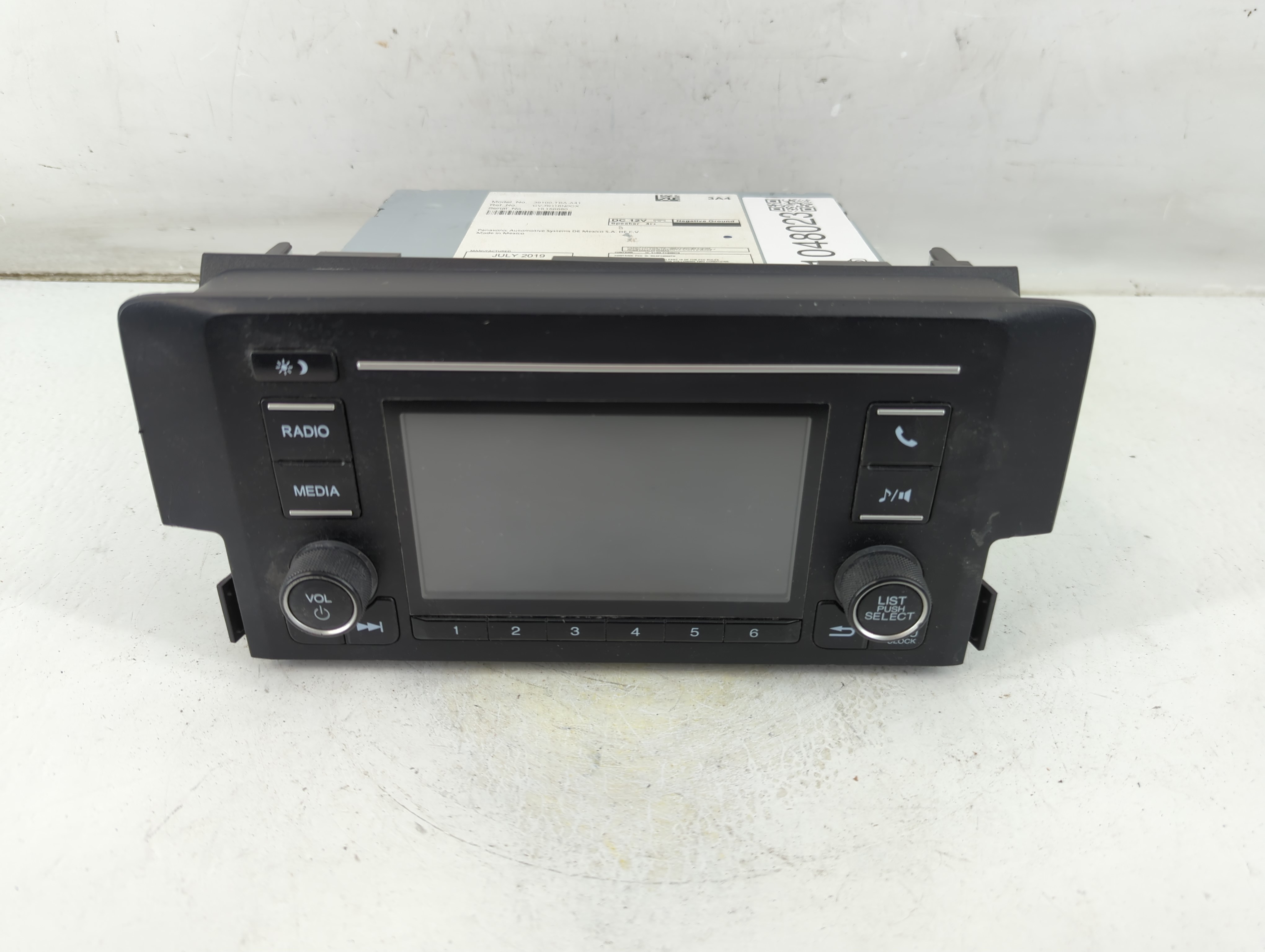 2019-2021 Honda Civic Am Fm Cd Player Radio Receiver 1048023 - Oemusedautoparts1.com