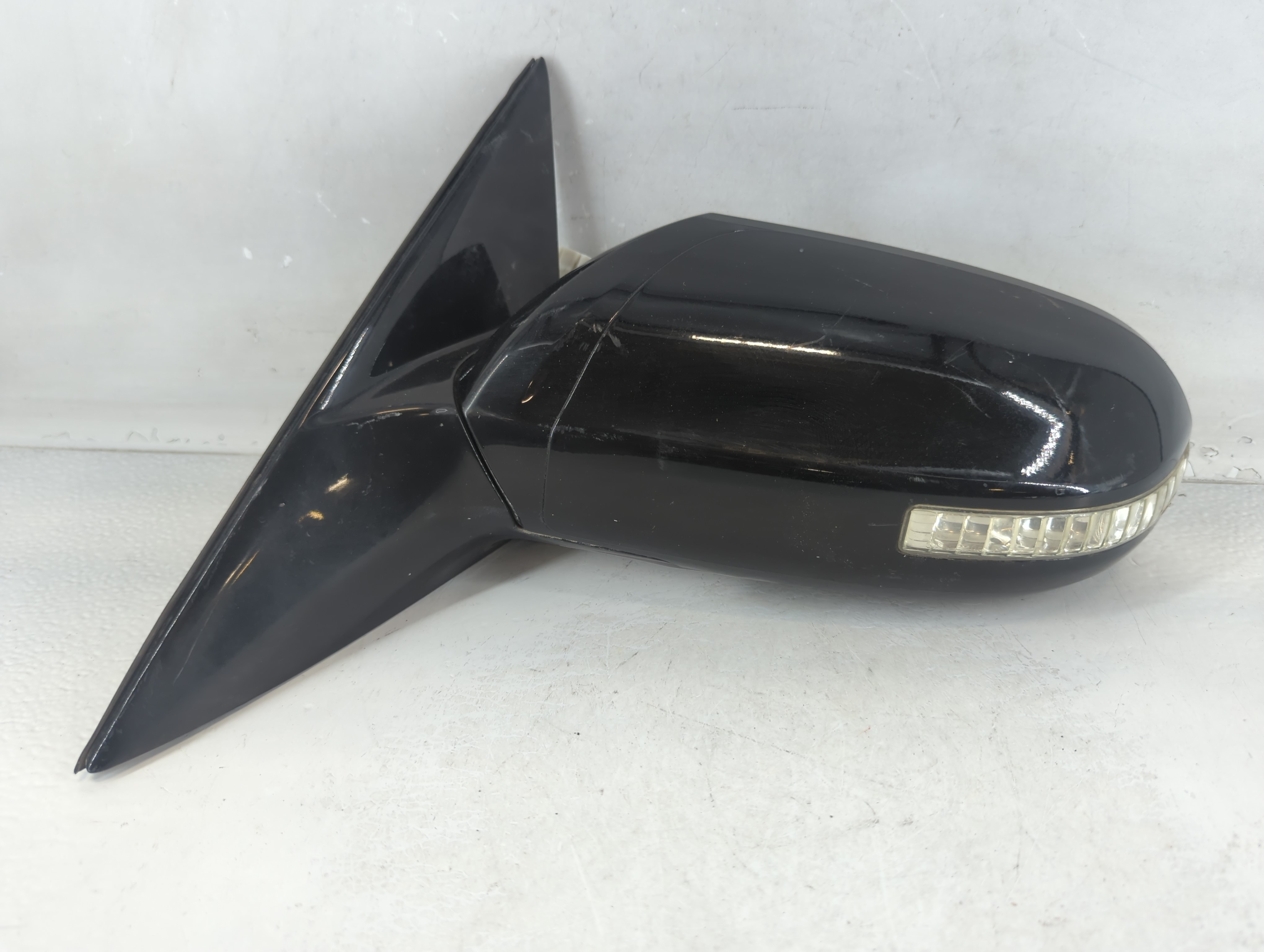 2009-2014 Nissan Maxima Driver Left Side View Power Door Mirror Black 1048372 - Oemusedautoparts1.com