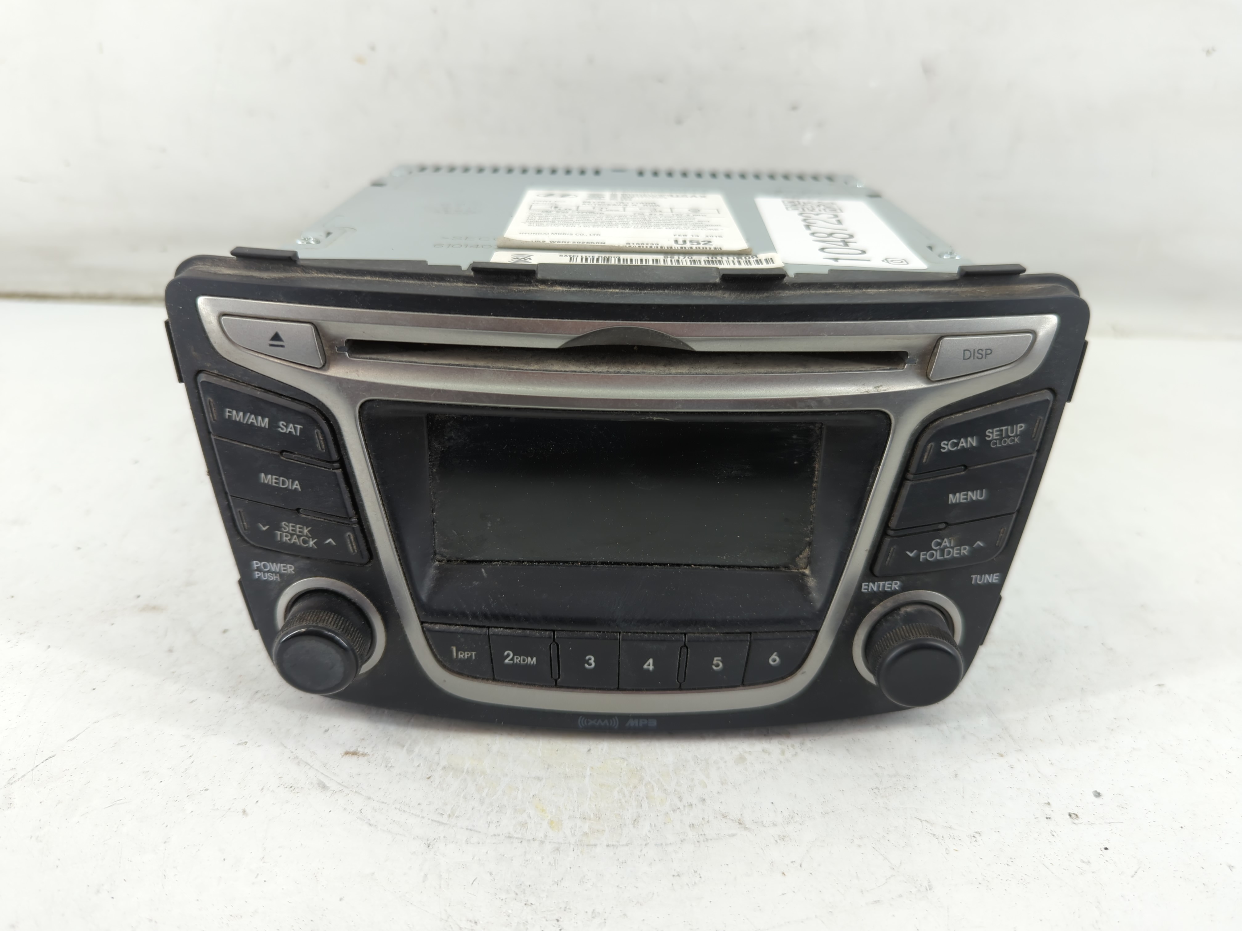 2015-2017 Hyundai Accent Am Fm Cd Player Radio Receiver 1048723 - Oemusedautoparts1.com