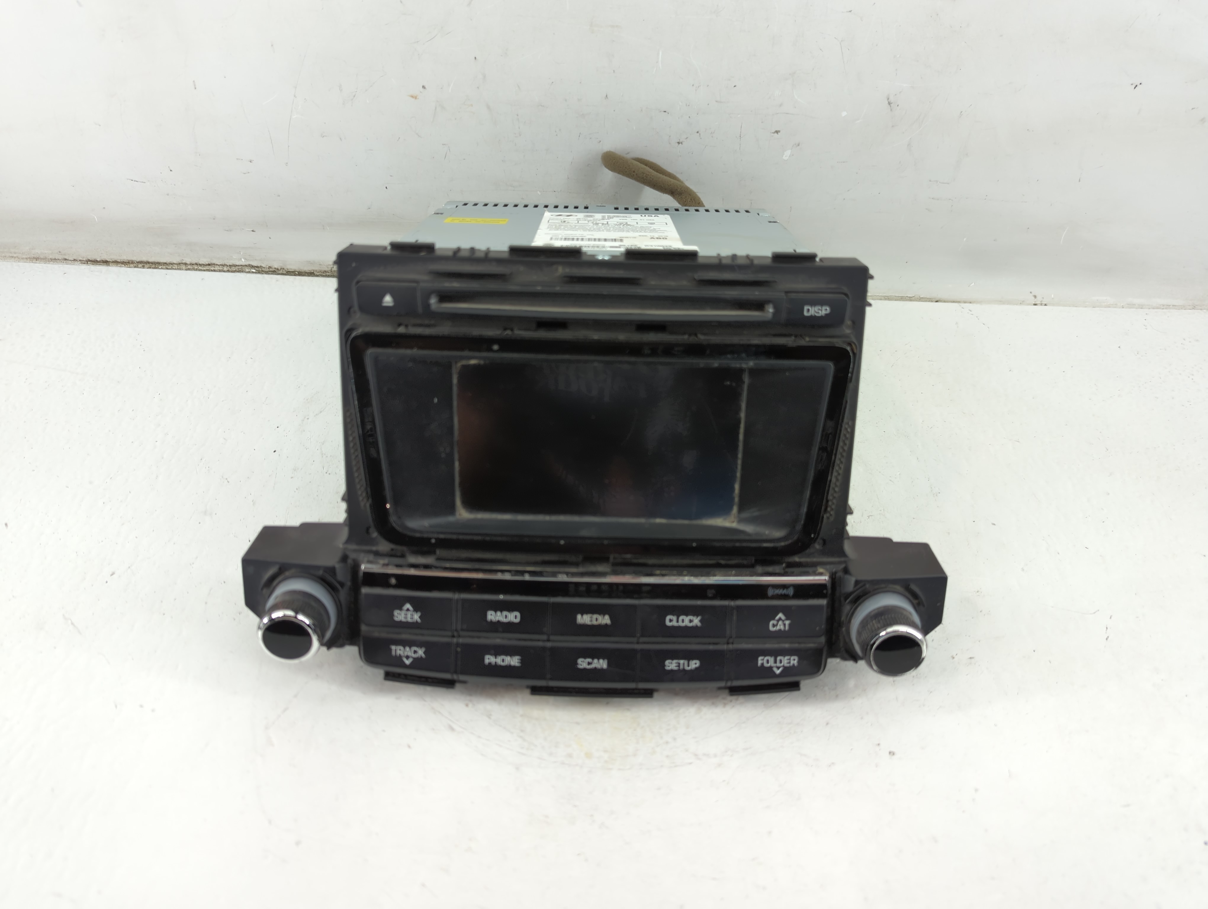 2016-2018 Hyundai Tucson Am Fm Cd Player Radio Receiver 1048740 - Oemusedautoparts1.com