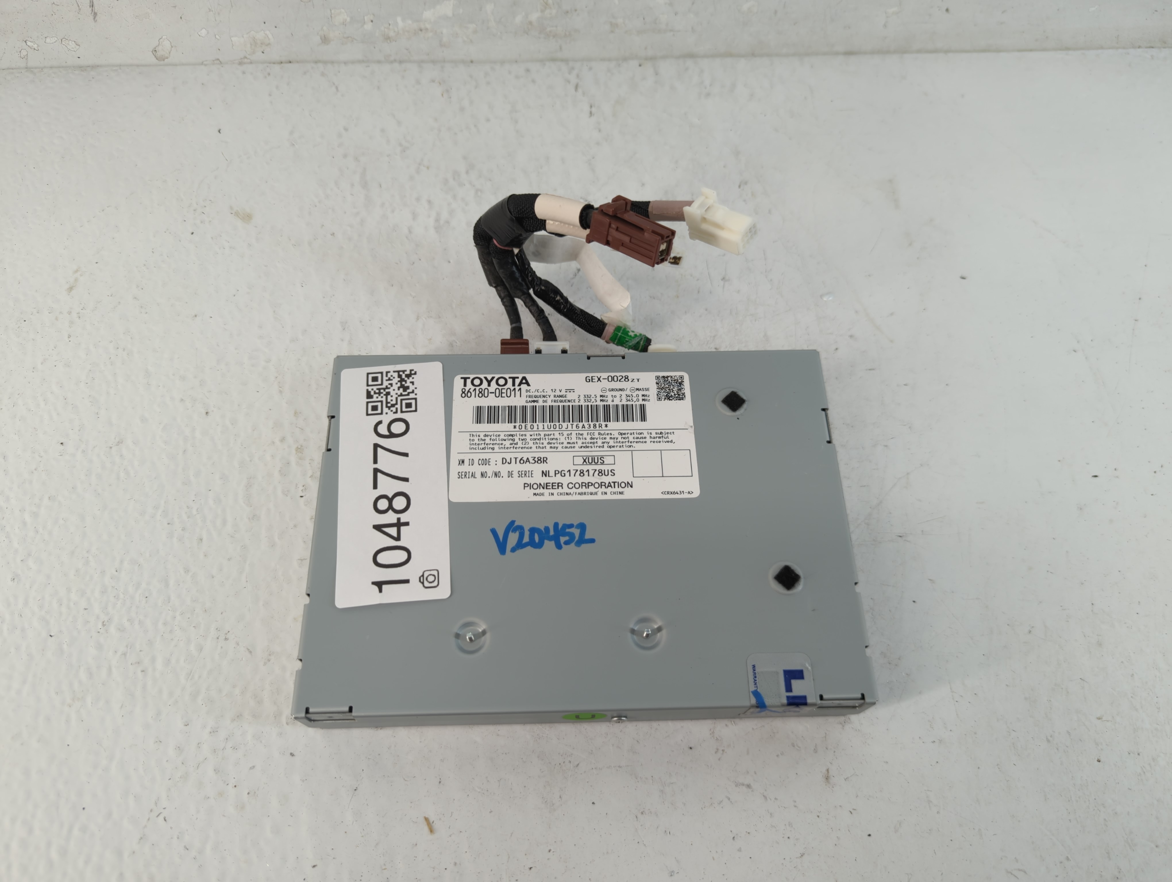2014-2017 Toyota Camry Am Fm Cd Player Radio Receiver 1048776 - Oemusedautoparts1.com