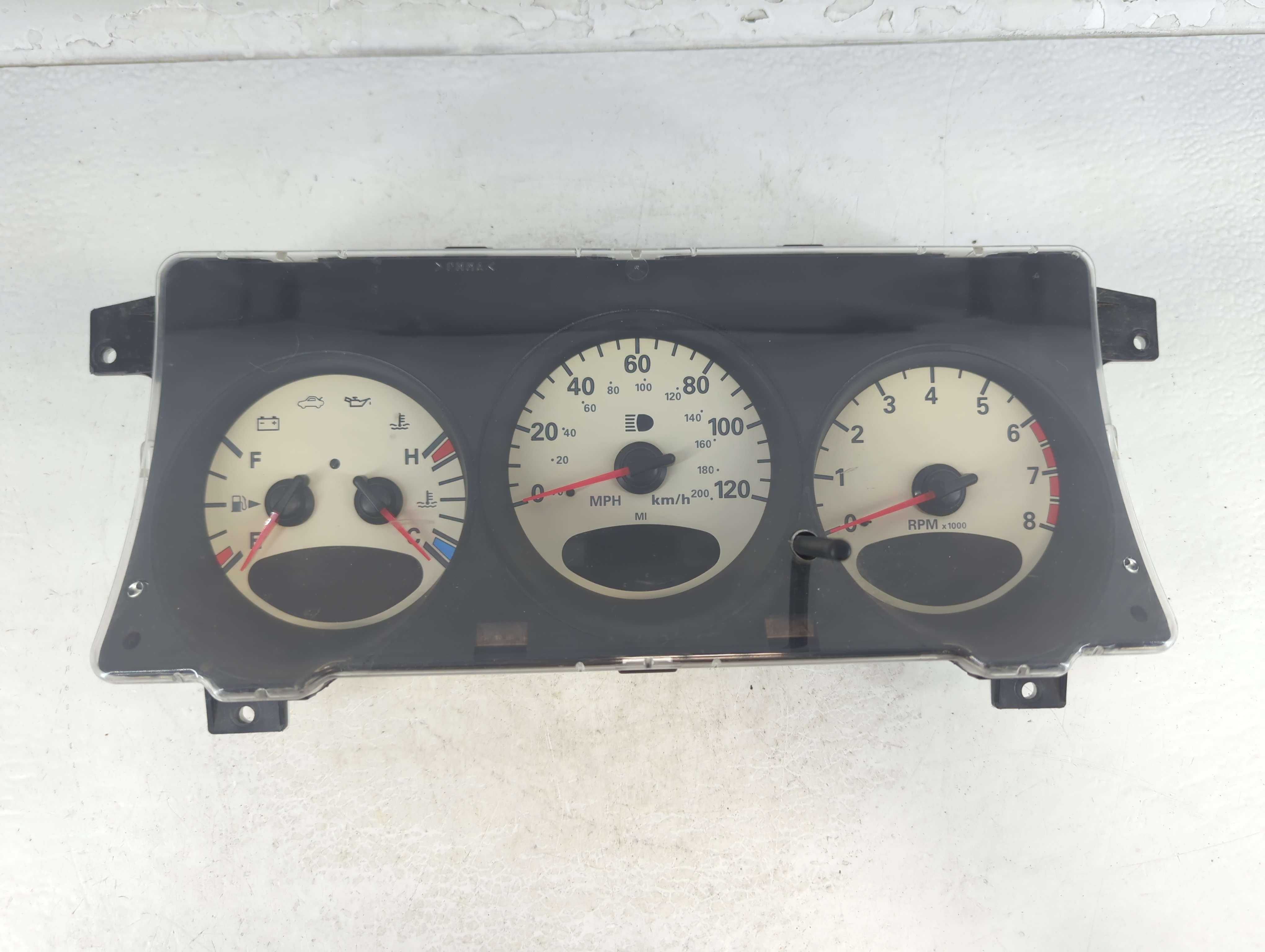 2001-2001 Chrysler Pt Cruiser Speedometer Instrument Cluster Gauges 1048849 - Oemusedautoparts1.com
