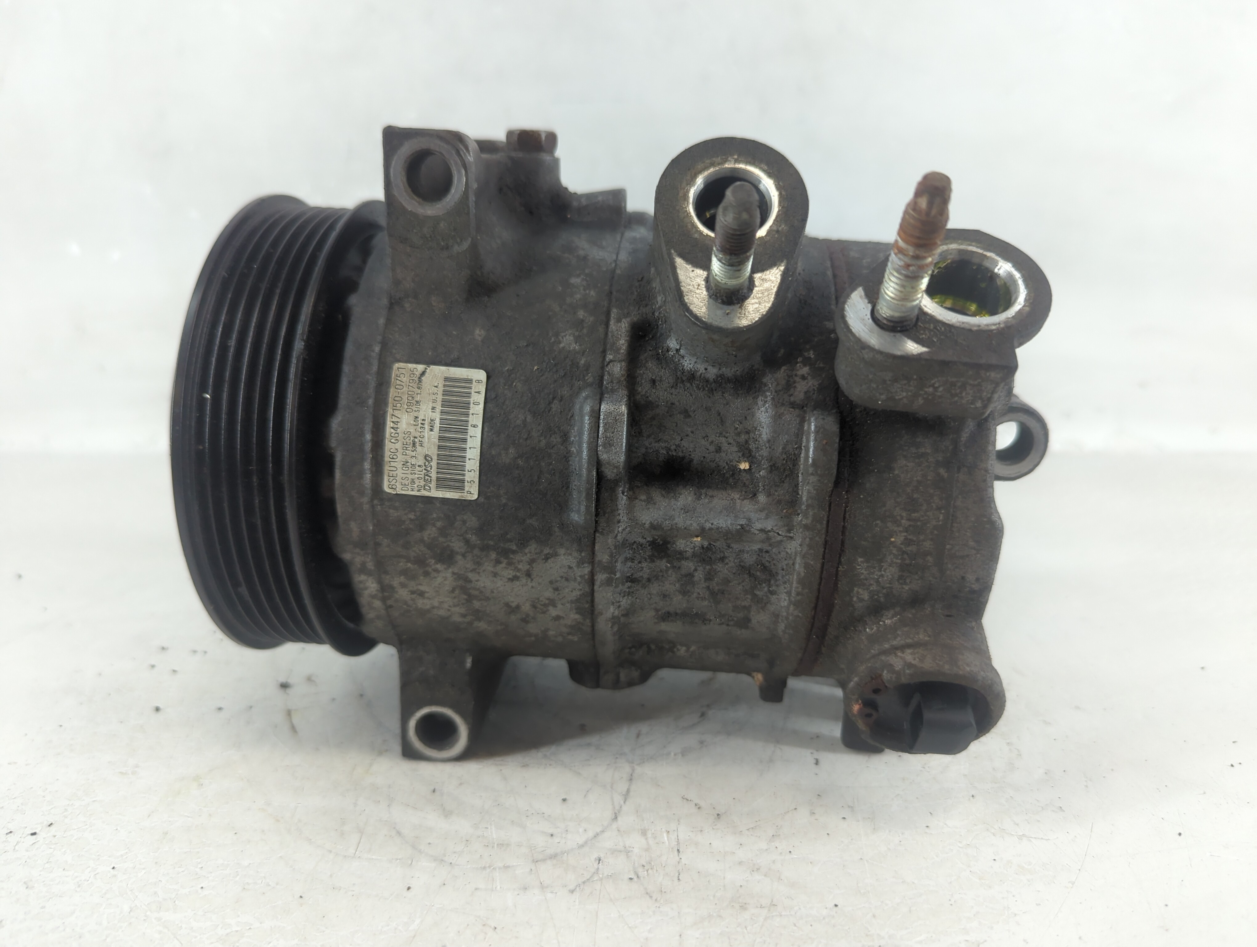 2008-2017 Jeep Compass Air Conditioning A/c Ac Compressor Oem 1049110 - Oemusedautoparts1.com