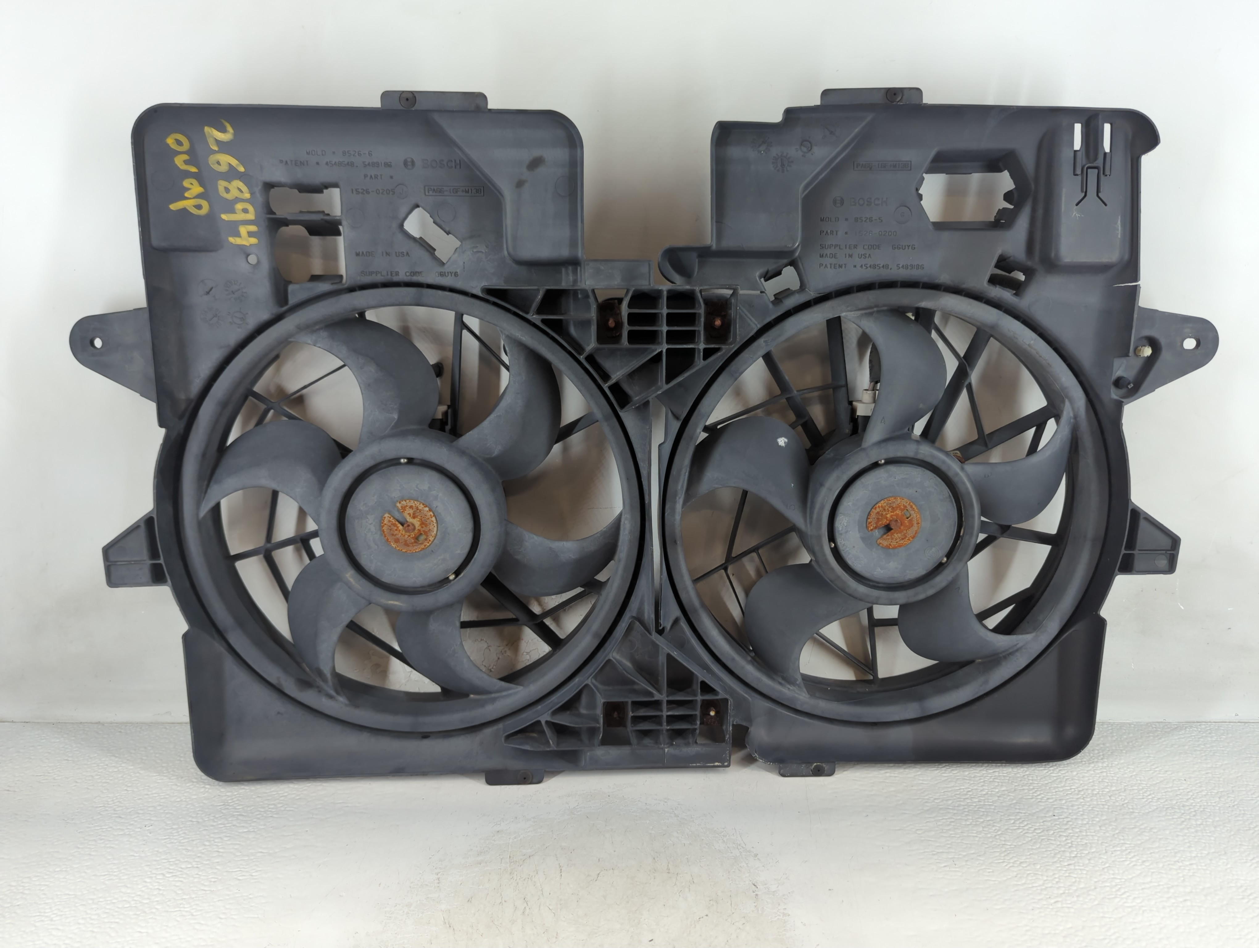 2004 Chevrolet Avalanche Electric Radiator Cooling Fan Motor Assembly 1049140 - Oemusedautoparts1.com