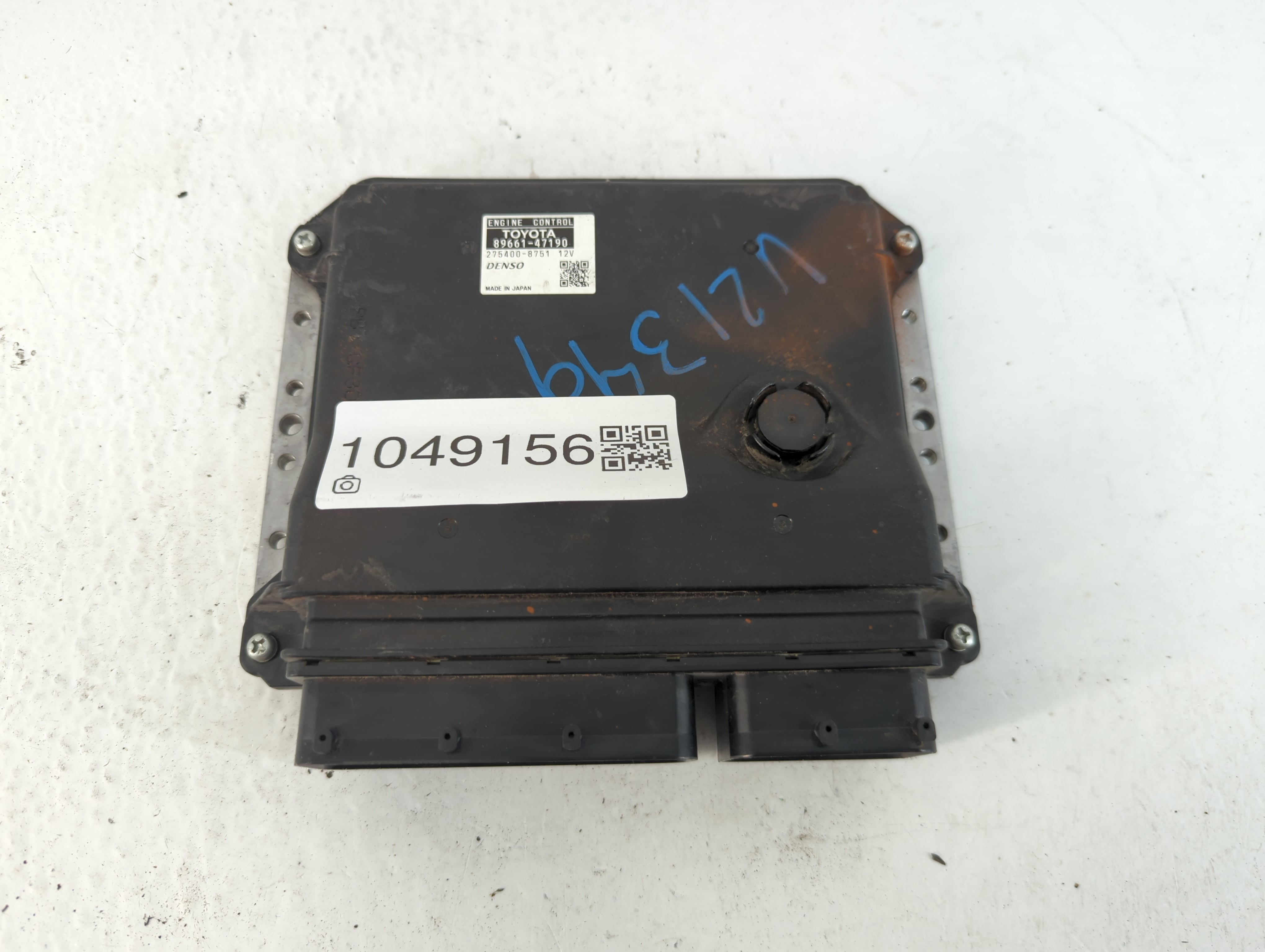 2012-2013 Toyota Prius Engine Control Computer Ecu Pcm Ecm Pcu Oem 1049156 - Oemusedautoparts1.com