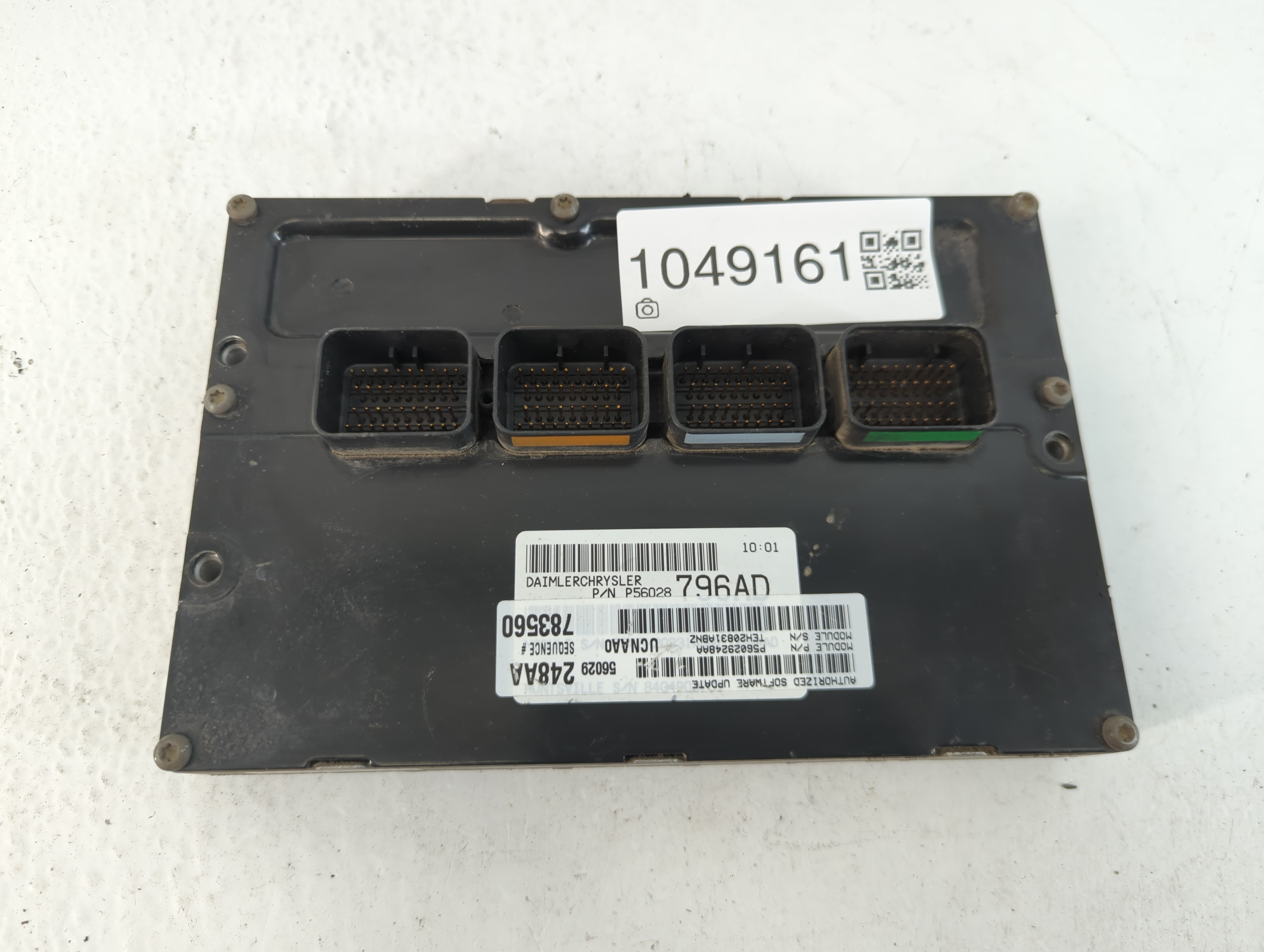 2004-2004 Dodge Ram 1500 Engine Control Computer Ecu Pcm Ecm Pcu Oem 1049161 - Oemusedautoparts1.com