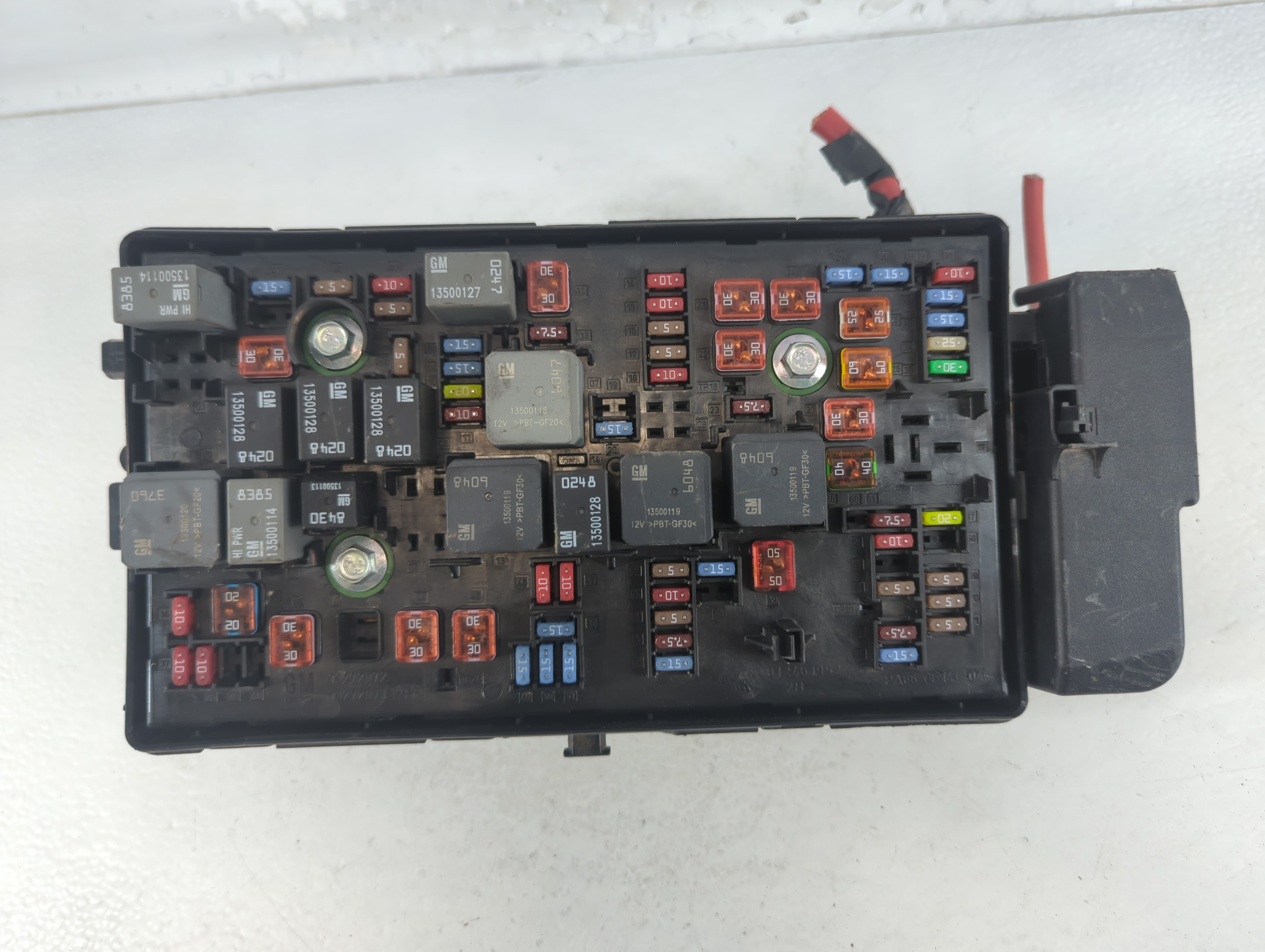 2014-2016 Buick Lacrosse Fusebox Fuse Box Relay Module 90767240 02 1049290 - Oemusedautoparts1.com