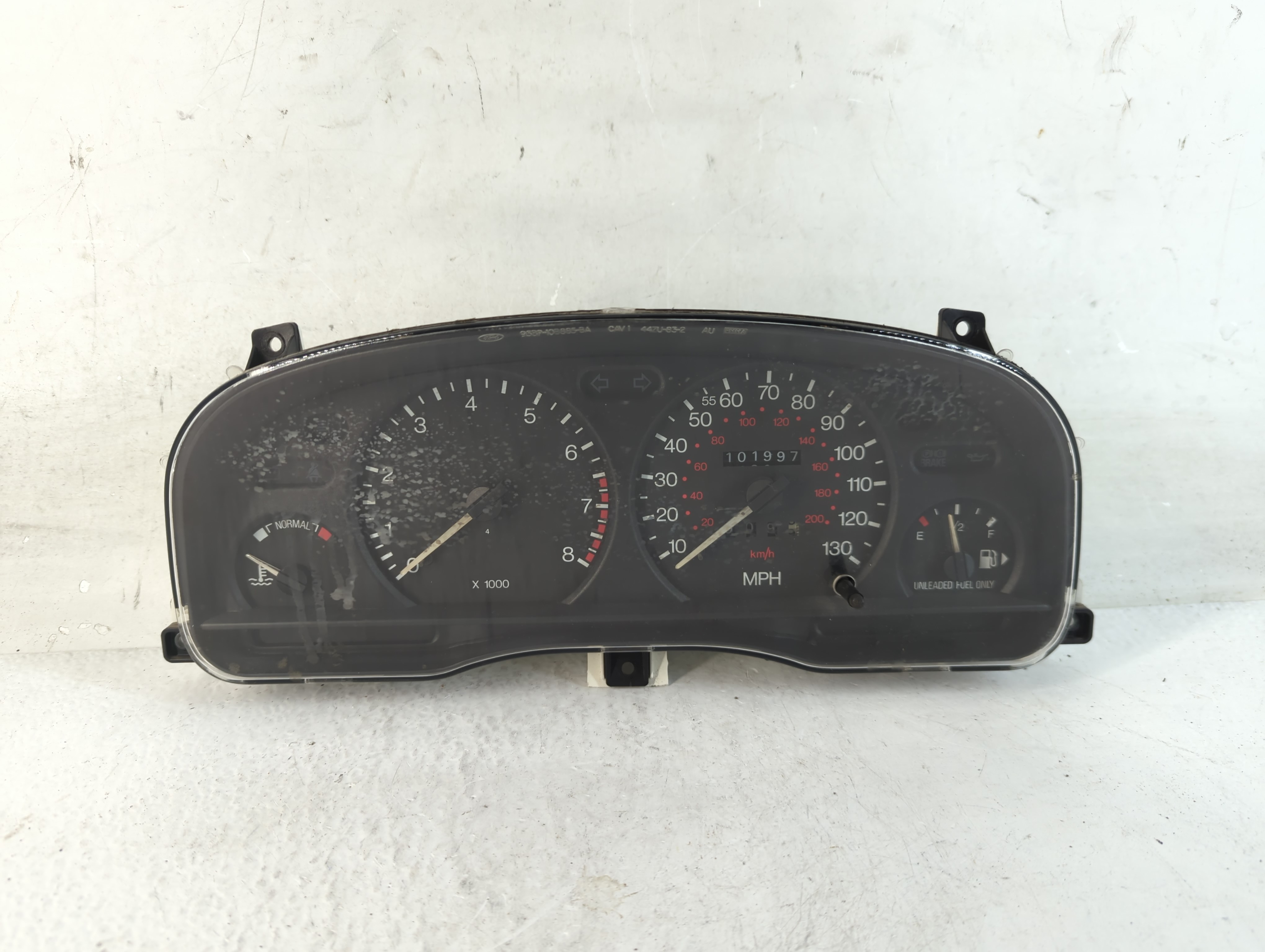 Picture of 1995-1995 Ford Contour Speedometer Instrument Cluster Gauges 1049413