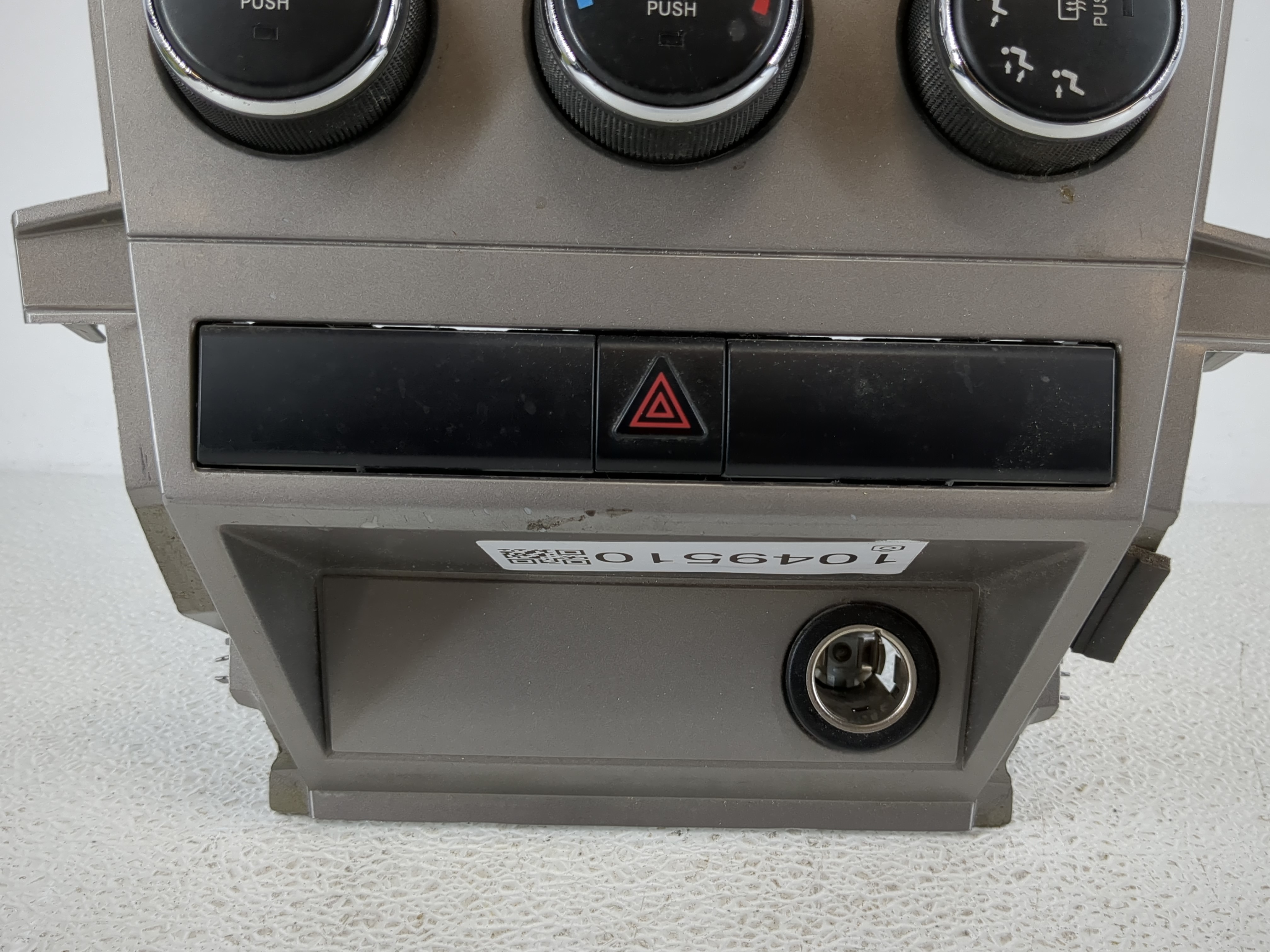 2009-2010 Dodge Avenger Ac Heater Climate Control P55111949aa 1049510 - Oemusedautoparts1.com