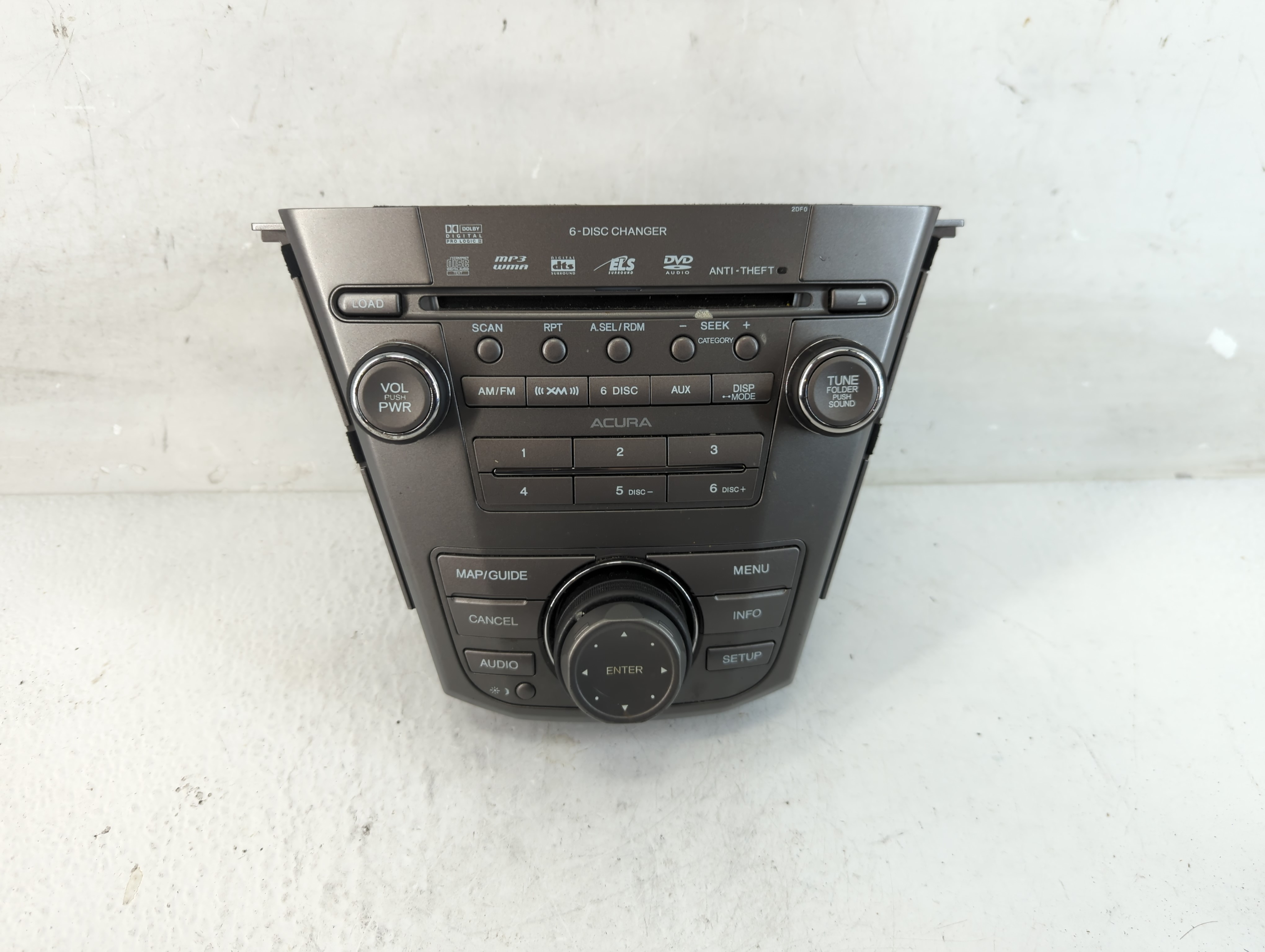 2007-2009 Acura Mdx Am Fm Cd Player Radio Receiver 1049894 - Oemusedautoparts1.com
