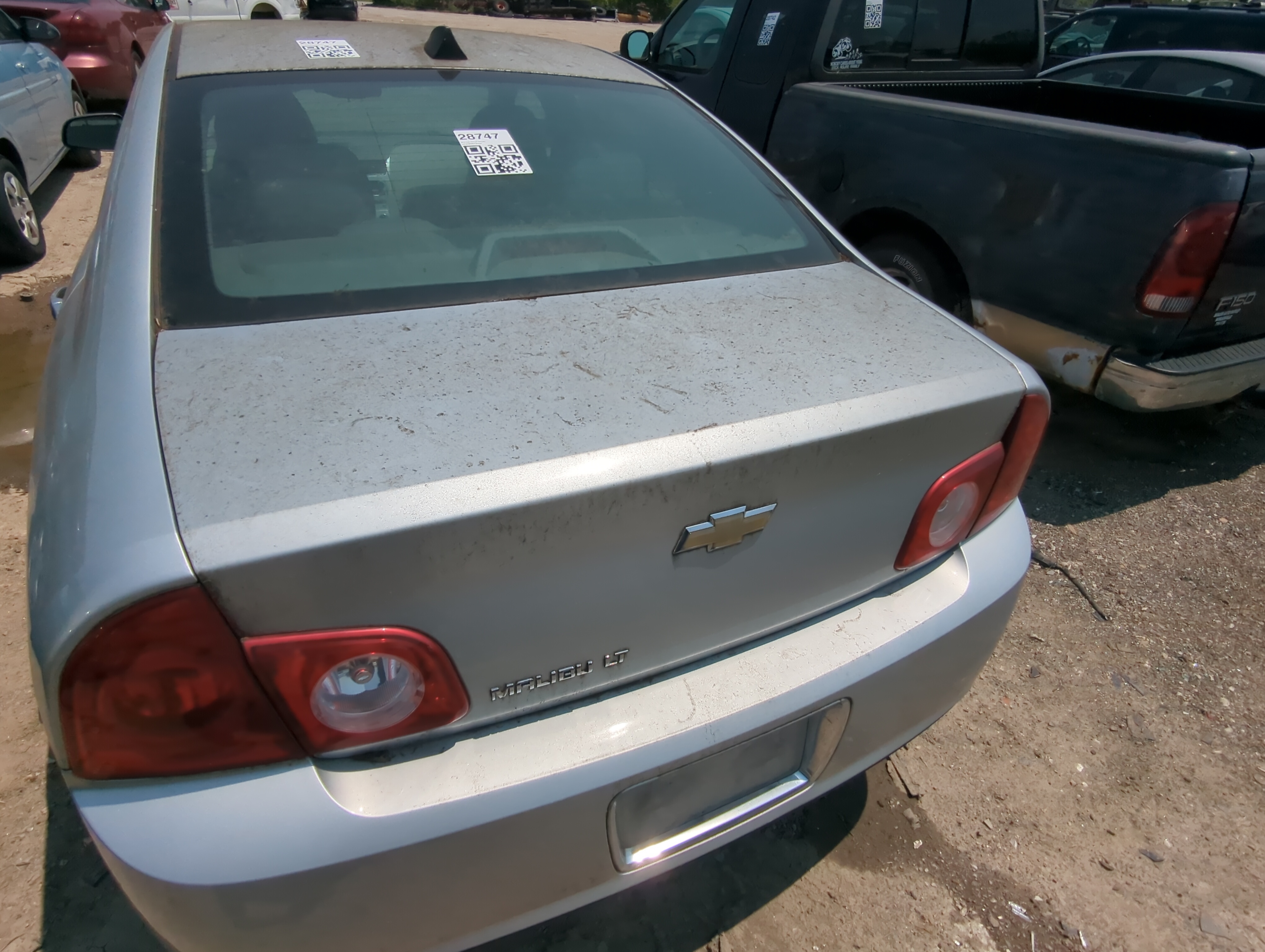 2008-2012 Chevrolet Malibu Trunk/decklid/hatch/tailgate Oem 1050244 - Oemusedautoparts1.com