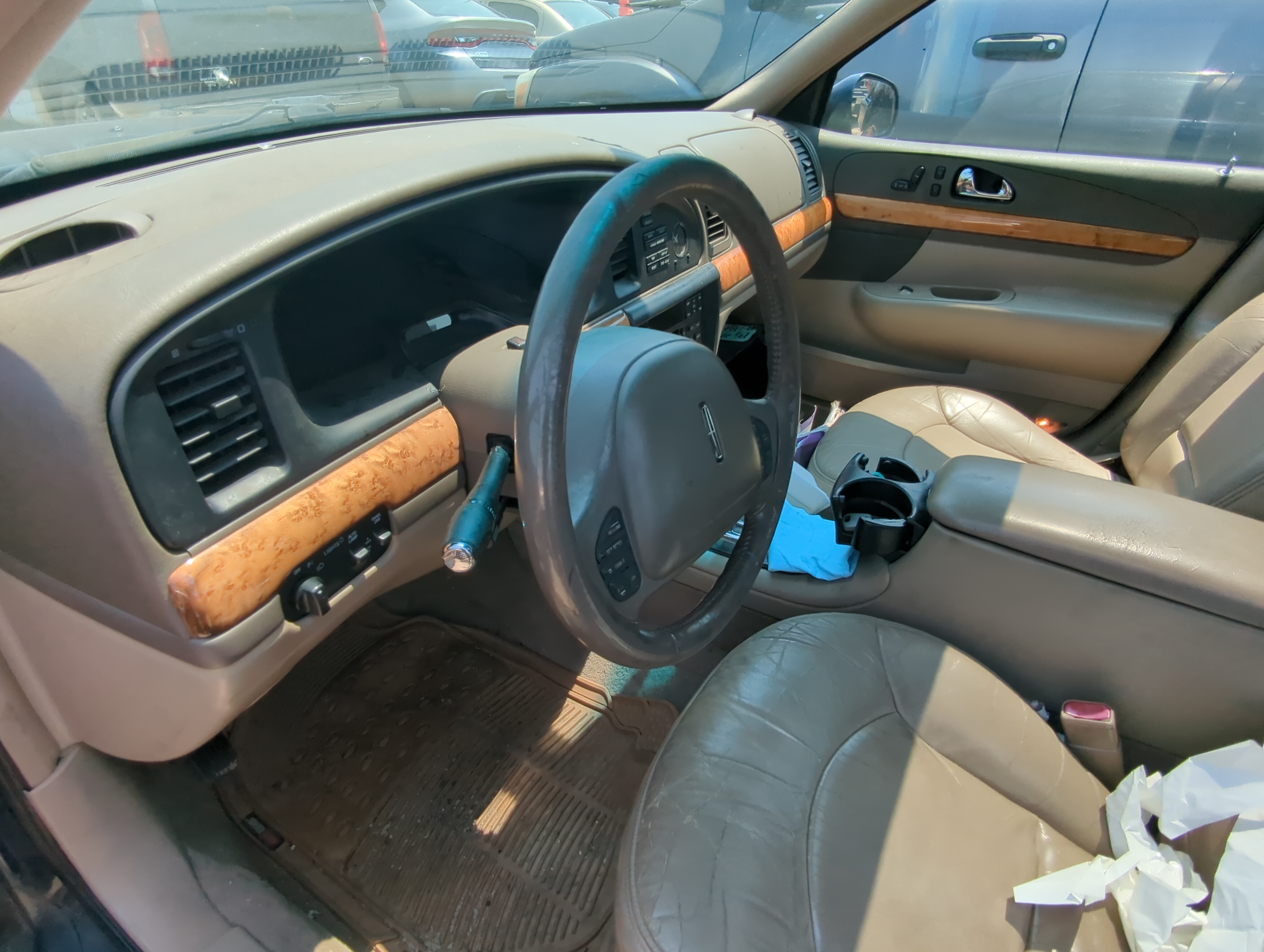 Picture of 2002 Lincoln Continental Air Bag Driver Left Steering Wheel Mounted 1050315