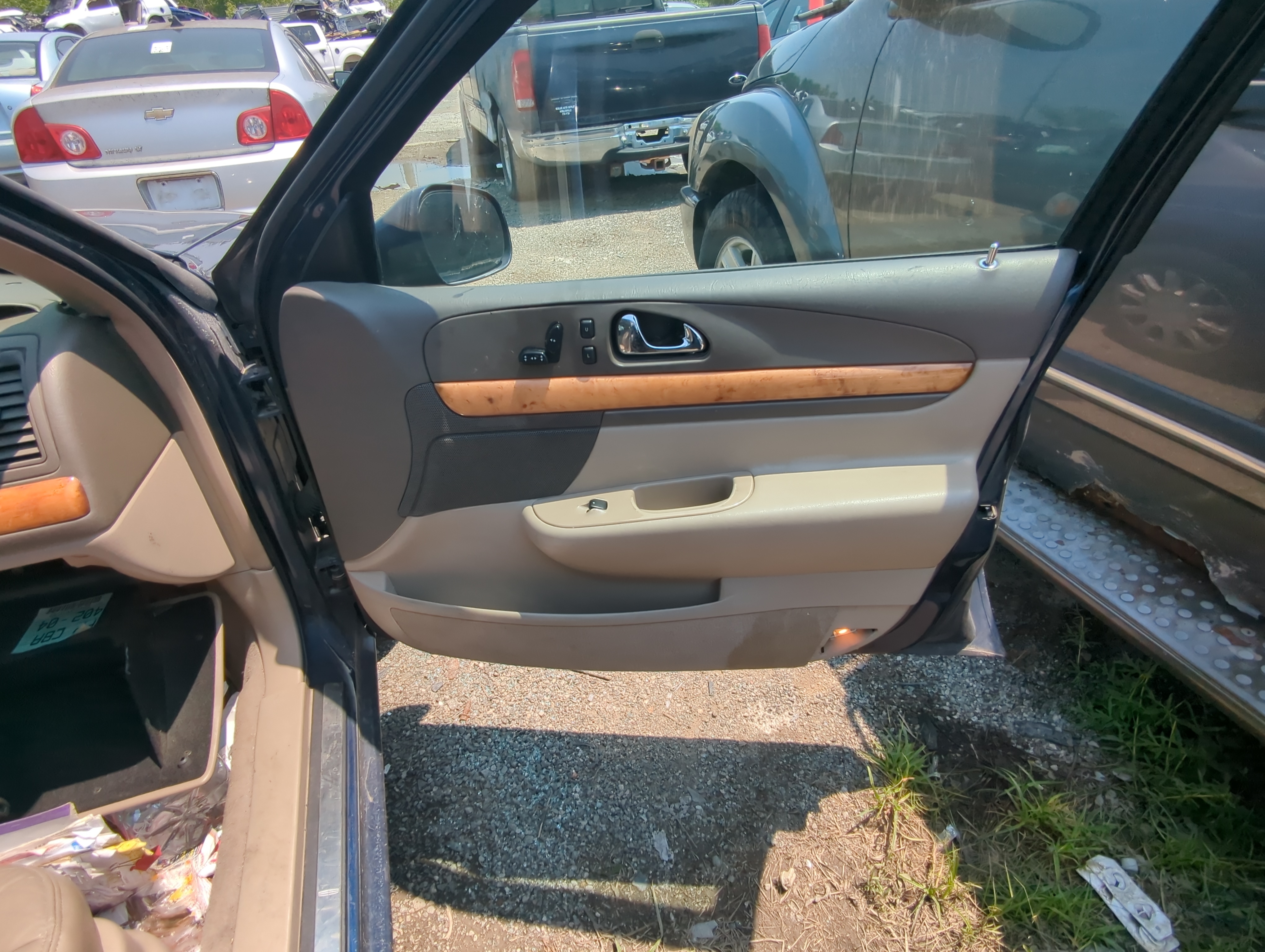 Picture of 2002 Lincoln Continental Front Right Passenger Interior Door Panel Trim 1050403