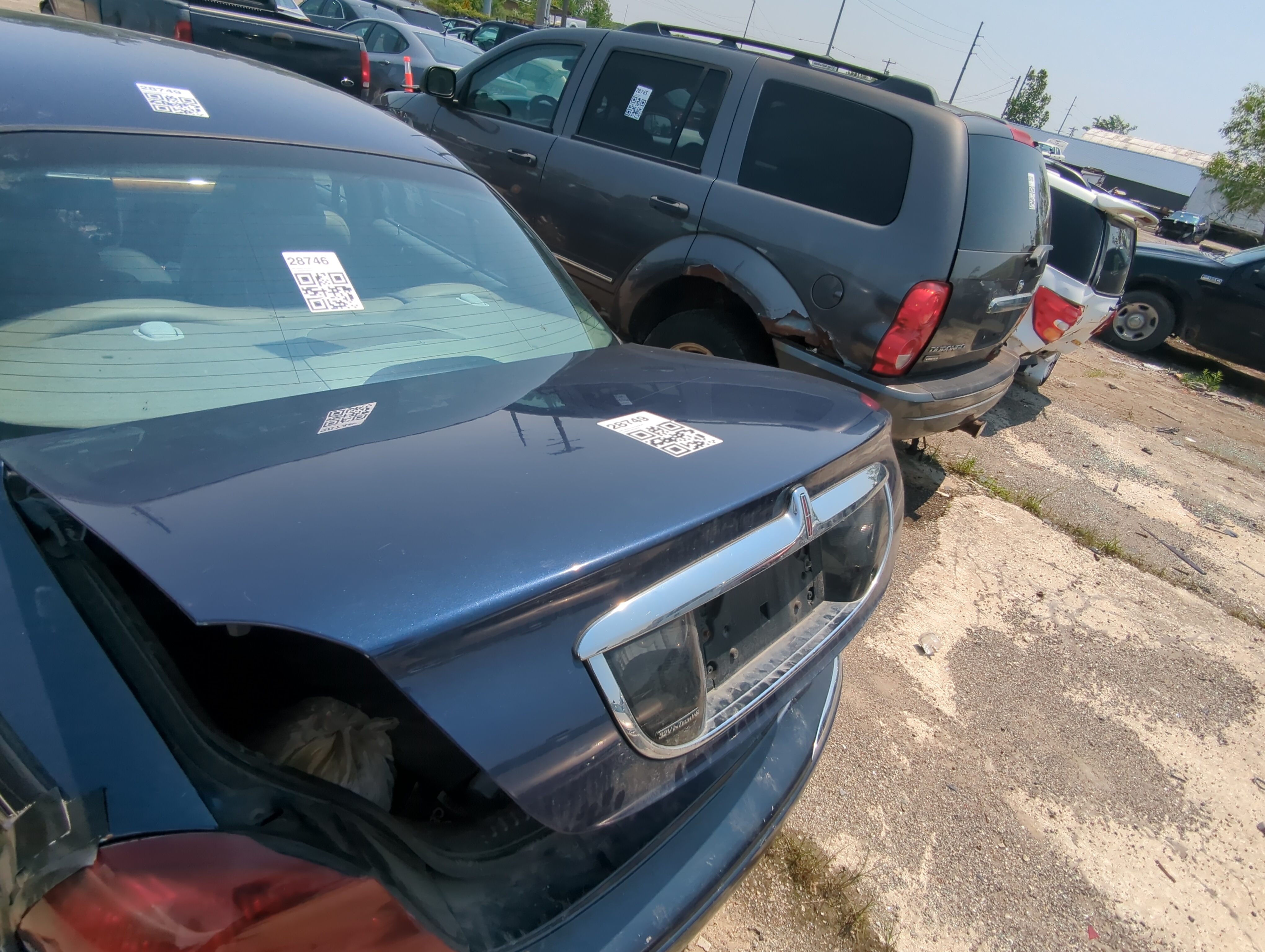 2002 Lincoln Continental Trunk/decklid/hatch/tailgate Oem 1050432 - Oemusedautoparts1.com