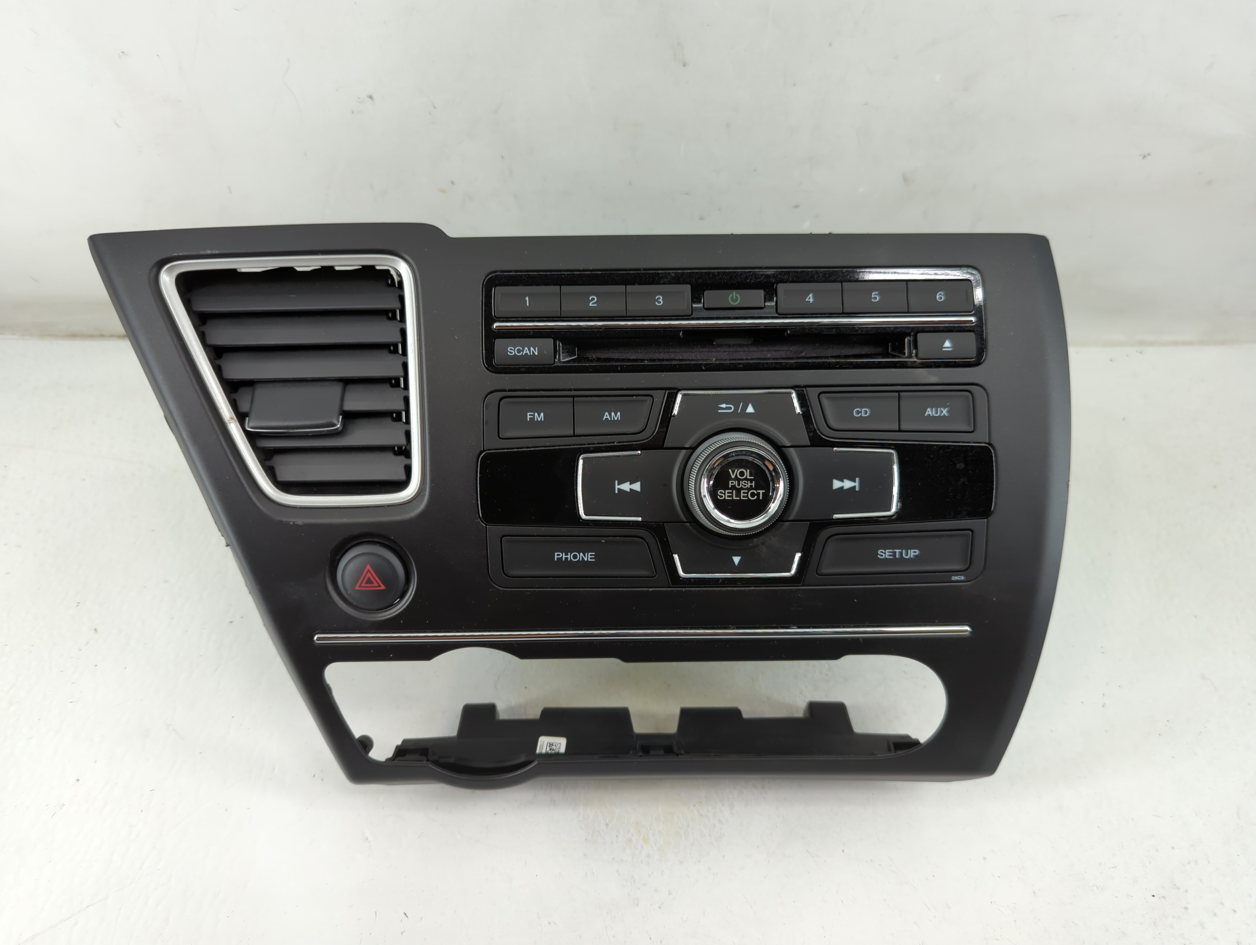 2013-2015 Honda Civic Am Fm Cd Player Radio Receiver 1050446 - Oemusedautoparts1.com