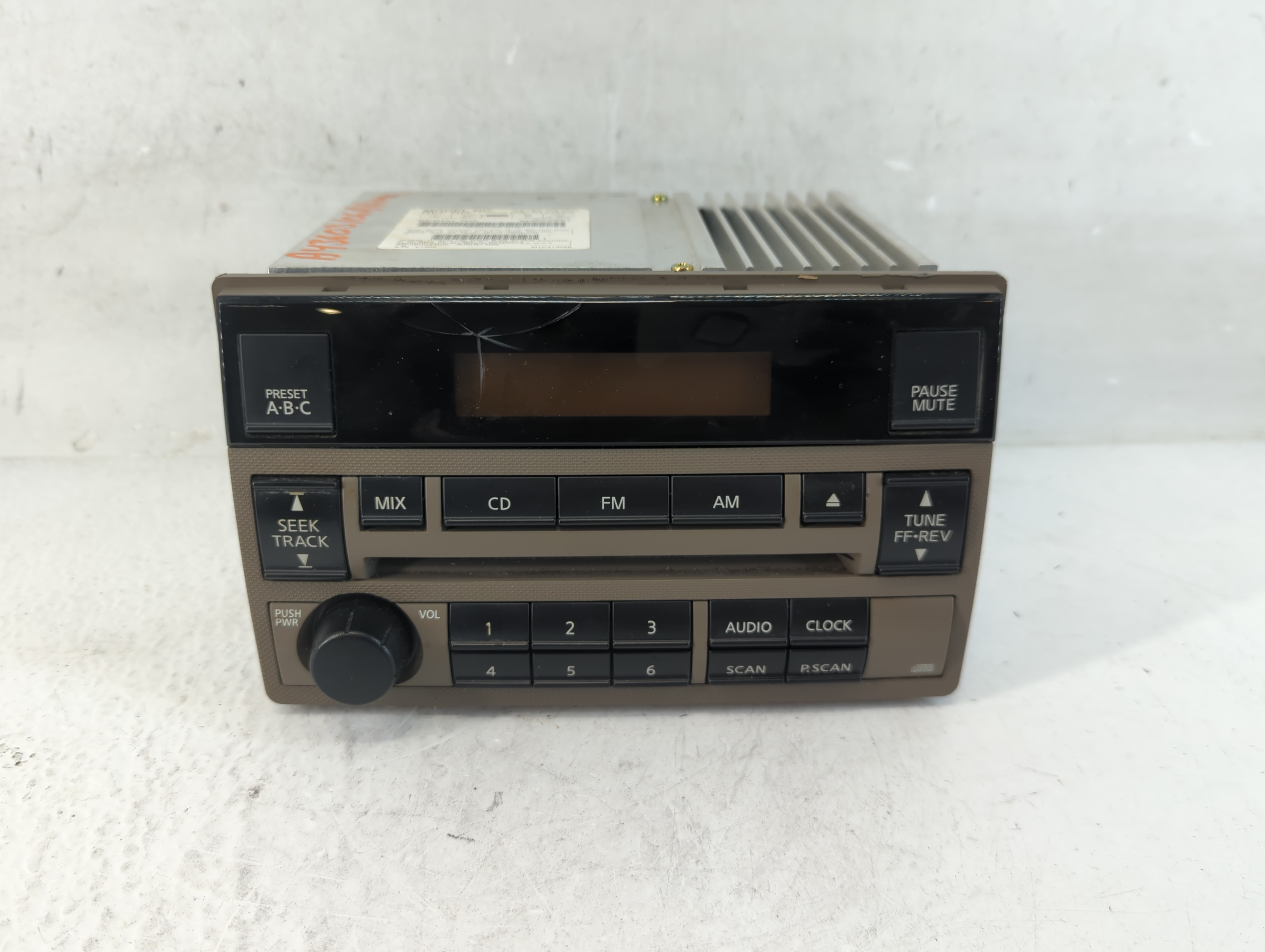 2005-2006 Nissan Altima Am Fm Cd Player Radio Receiver 1050717 - Oemusedautoparts1.com
