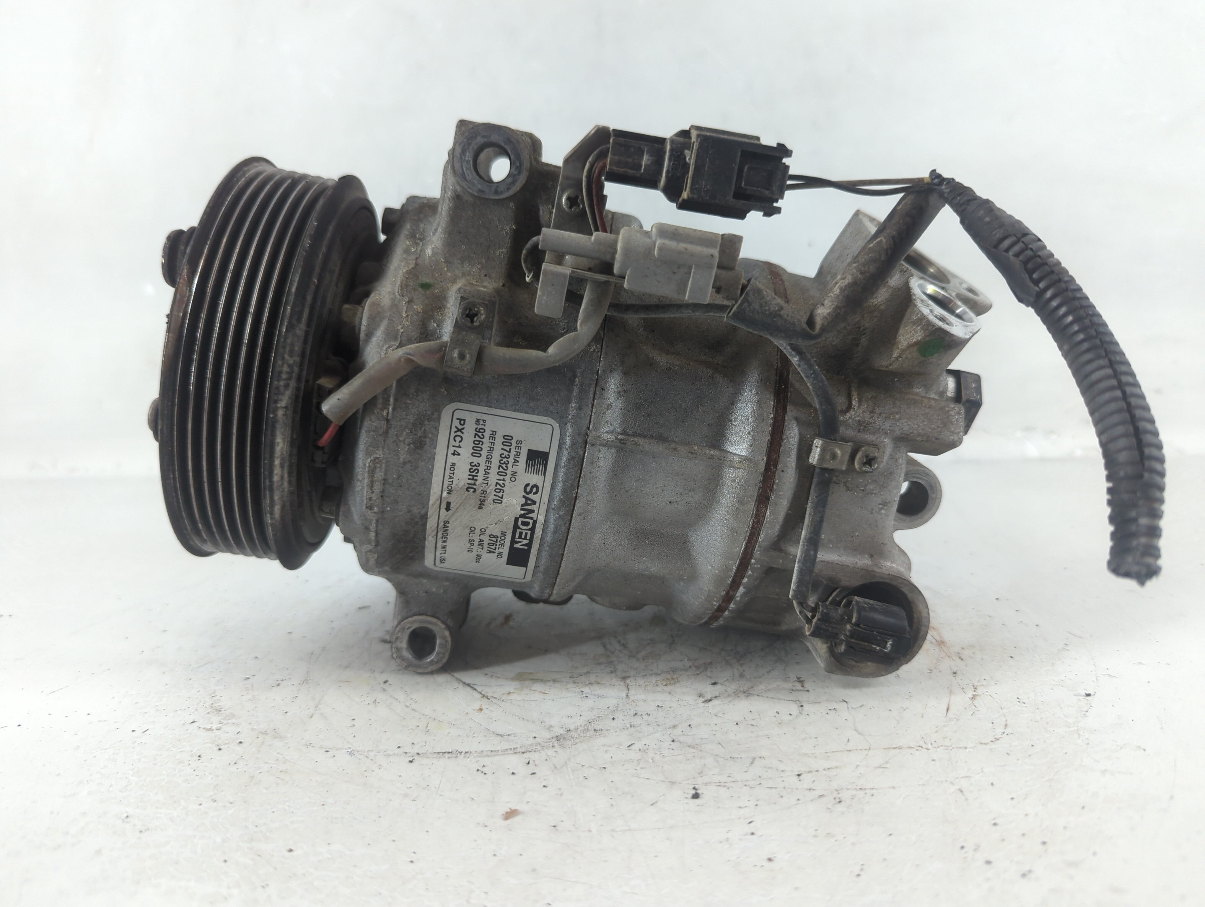 2013-2019 Nissan Sentra Air Conditioning A/c Ac Compressor Oem 1050756 - Oemusedautoparts1.com