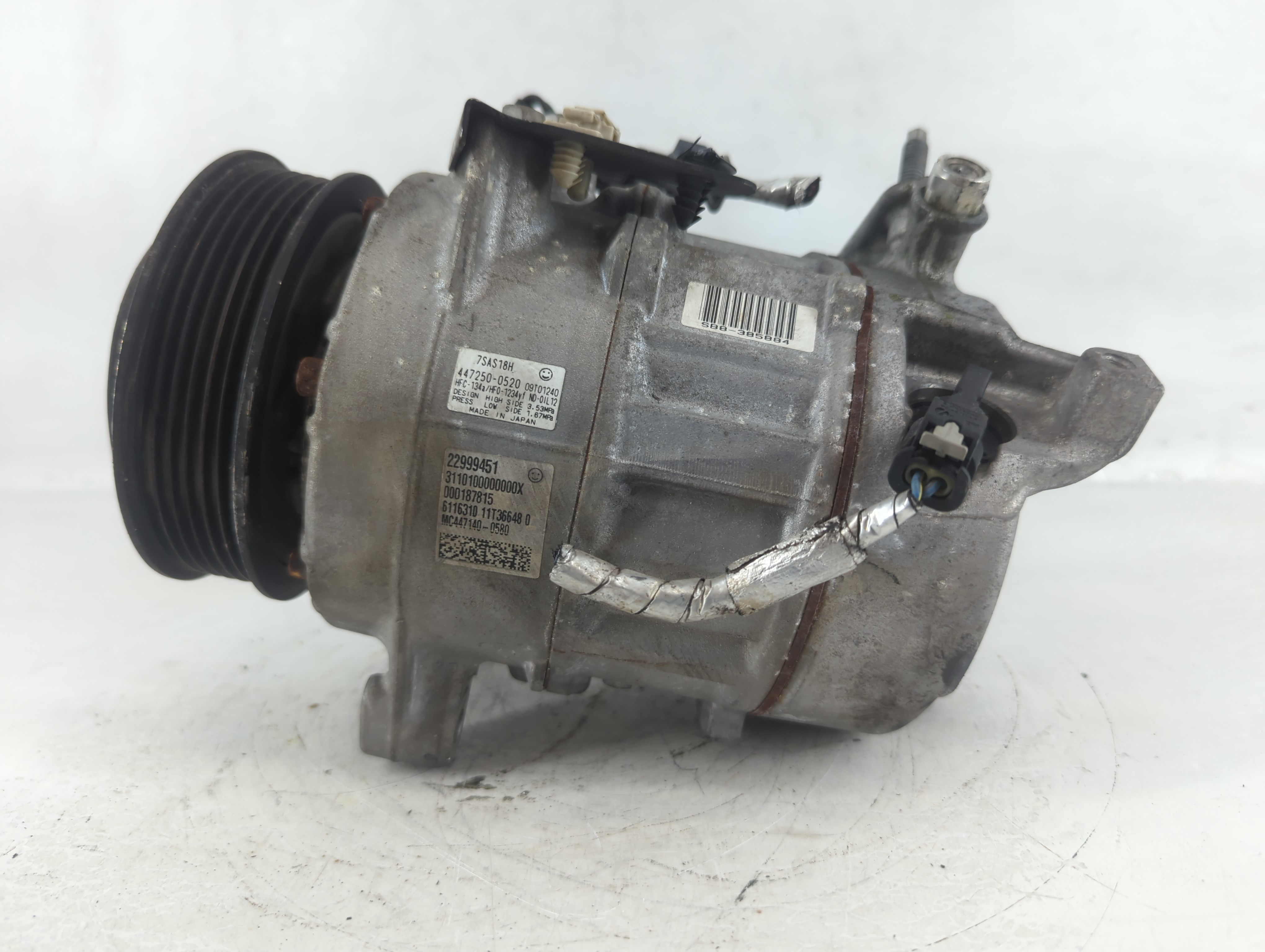 2017-2022 Gmc Acadia Air Conditioning A/c Ac Compressor Oem 1050758 - Oemusedautoparts1.com